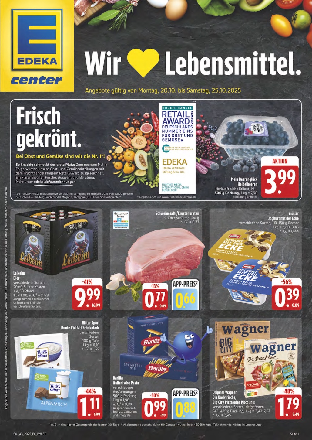 Page 1 of leaflet Prospekt ab Montag - Bayern Nord