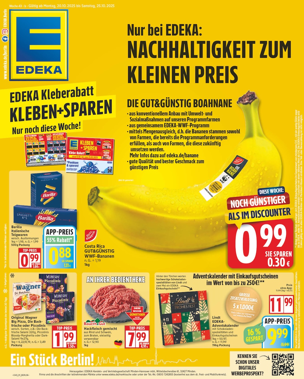 Page 1 of leaflet Prospekt ab Montag - Berlin