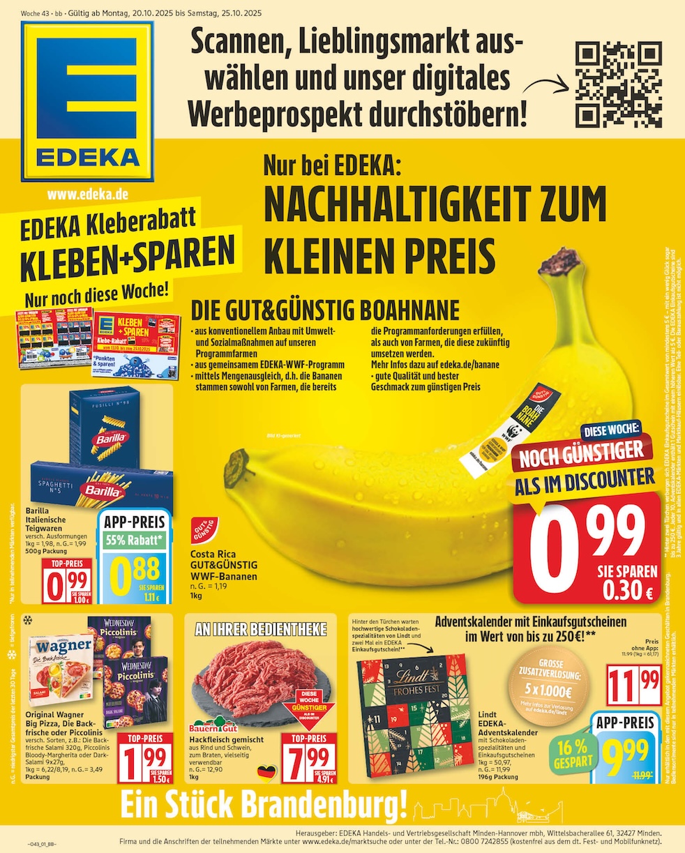 Page 1 of leaflet Prospekt ab Montag - Brandenburg