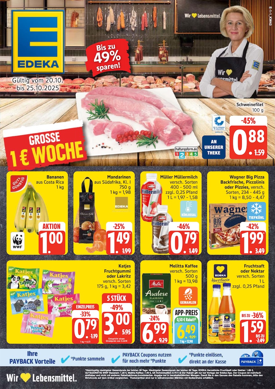 Page 1 of leaflet Prospekt ab Montag - Schleswig - Holstein