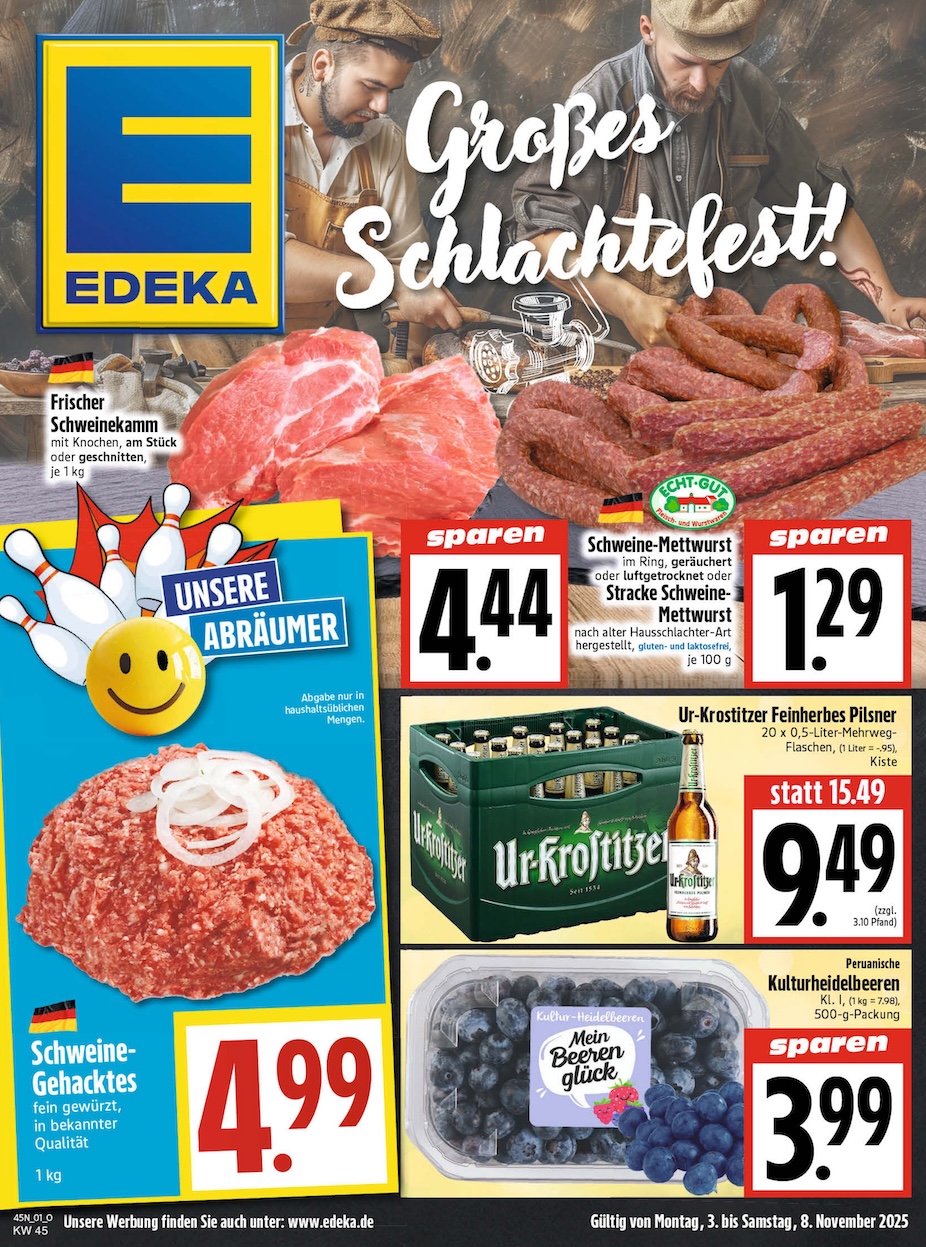 Page 1 of leaflet Prospekt ab Montag - Thüringen