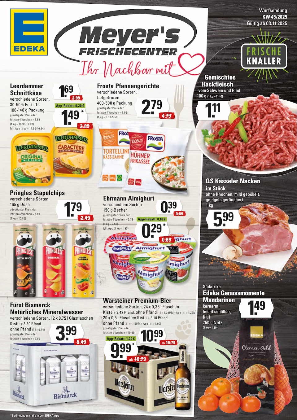 Page 1 of leaflet Prospekt ab Montag - Hamburg