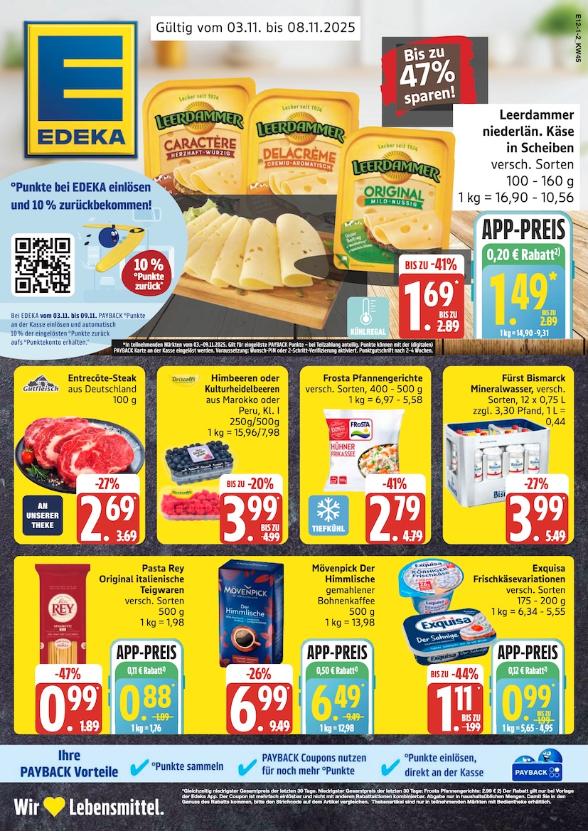 Page 1 of leaflet Prospekt ab Montag - Schleswig - Holstein