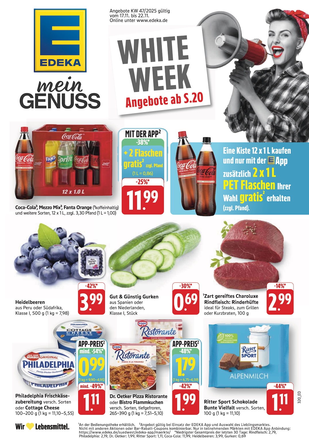 Page 1 of leaflet Prospekt ab Montag - Hessen