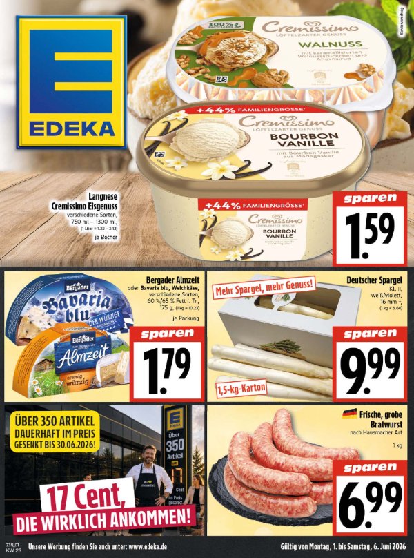Page 1 of leaflet Prospekt ab Montag - Thüringen