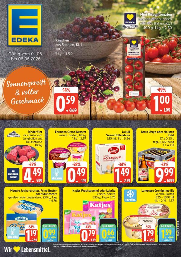 Page 1 of leaflet Prospekt ab Montag - Schleswig - Holstein