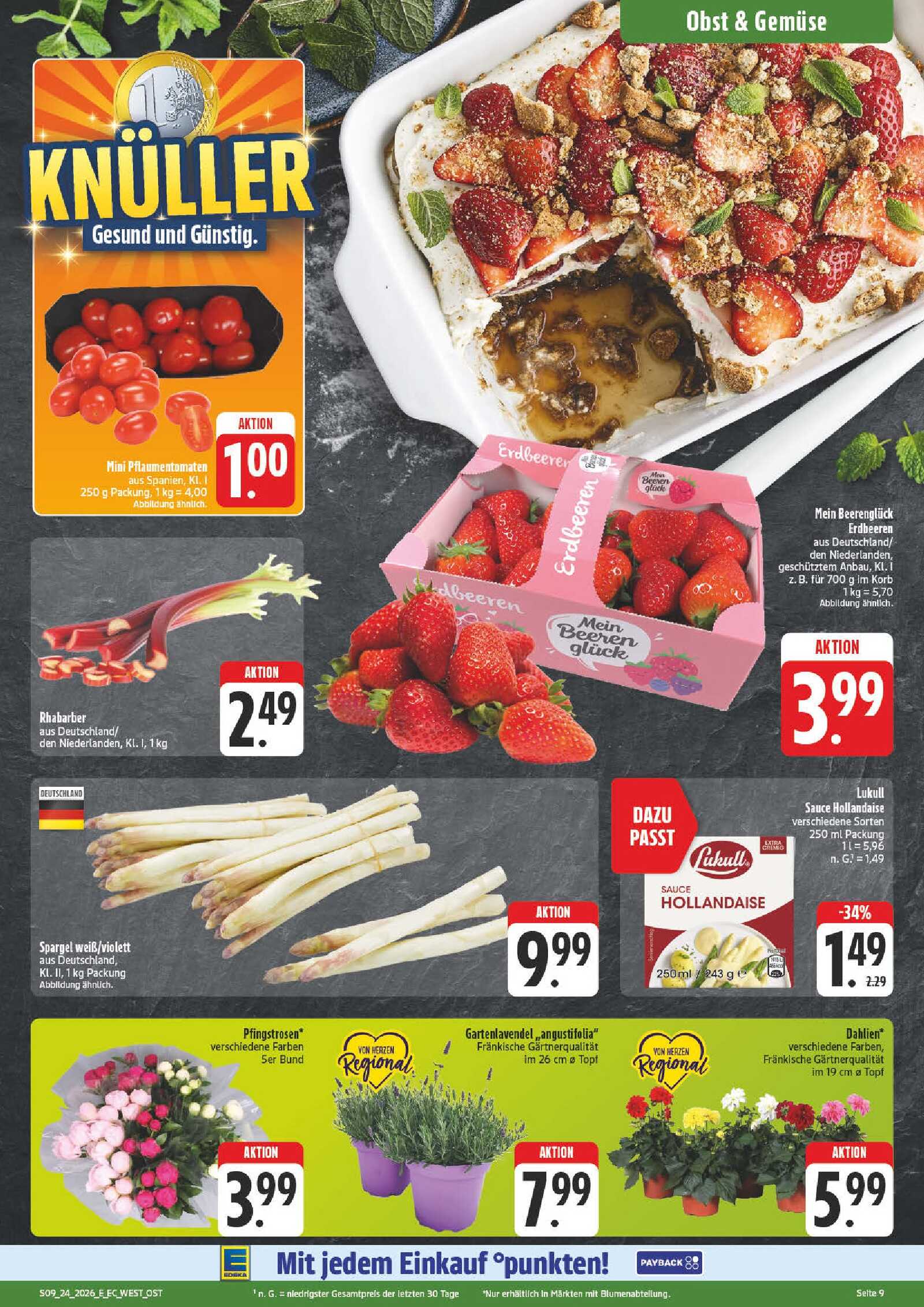 Edeka Prospekt ab Montag - Sachsen Seite 9