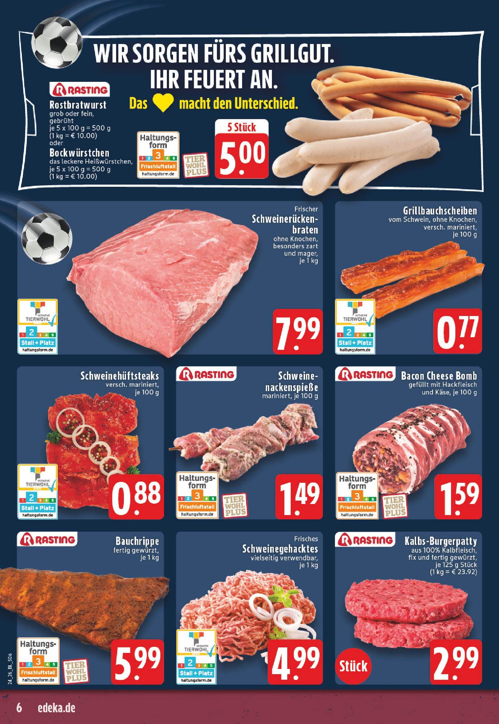 Edeka Prospekt ab Montag - Nordrhein - Westfalen Seite 6