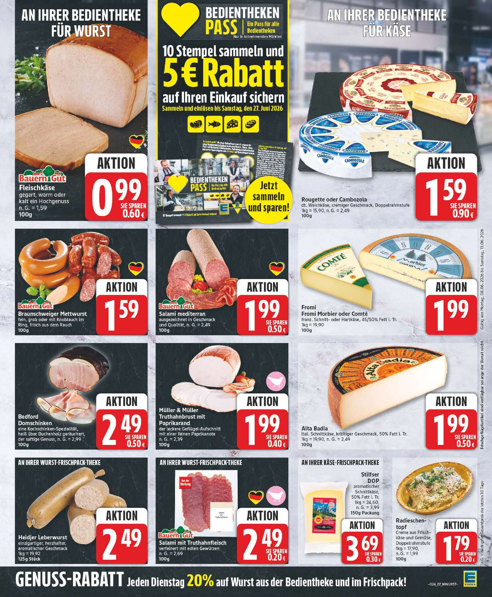 Edeka Prospekt ab Montag - Niedersachsen Seite 7