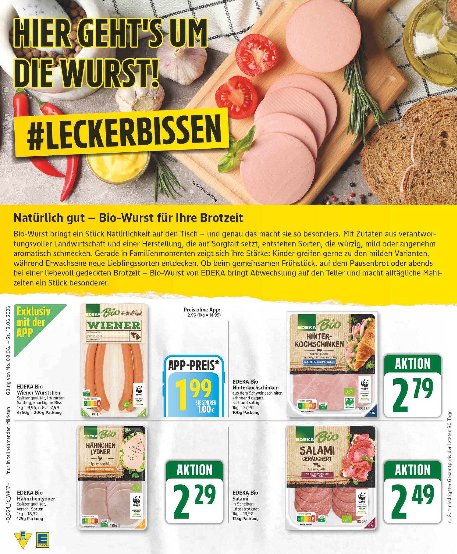 Edeka Prospekt ab Montag - Berlin Seite 16