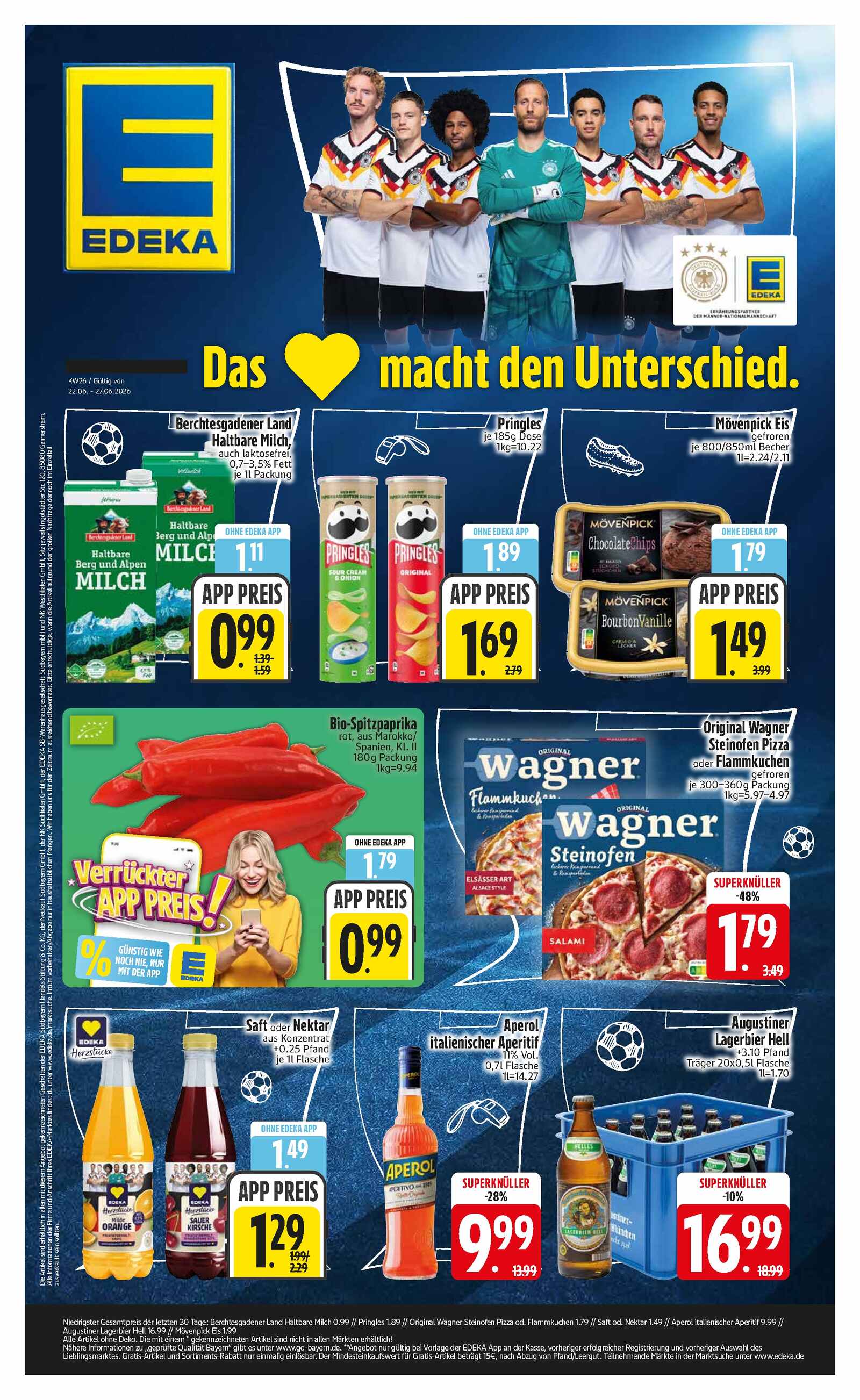 Edeka Prospekt ab Montag - Bayern Süd Seite 1