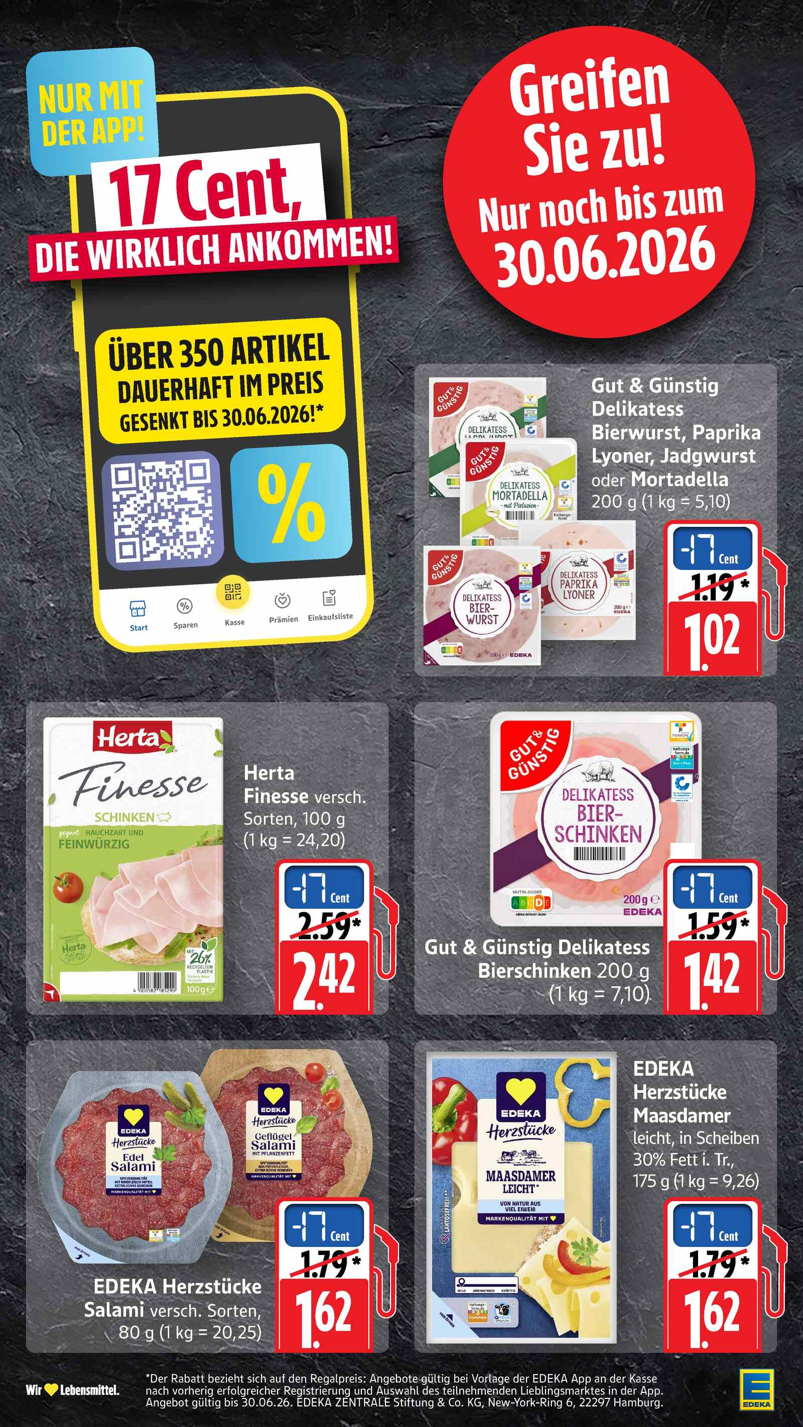 Edeka Prospekt ab Montag - Hessen Seite 40