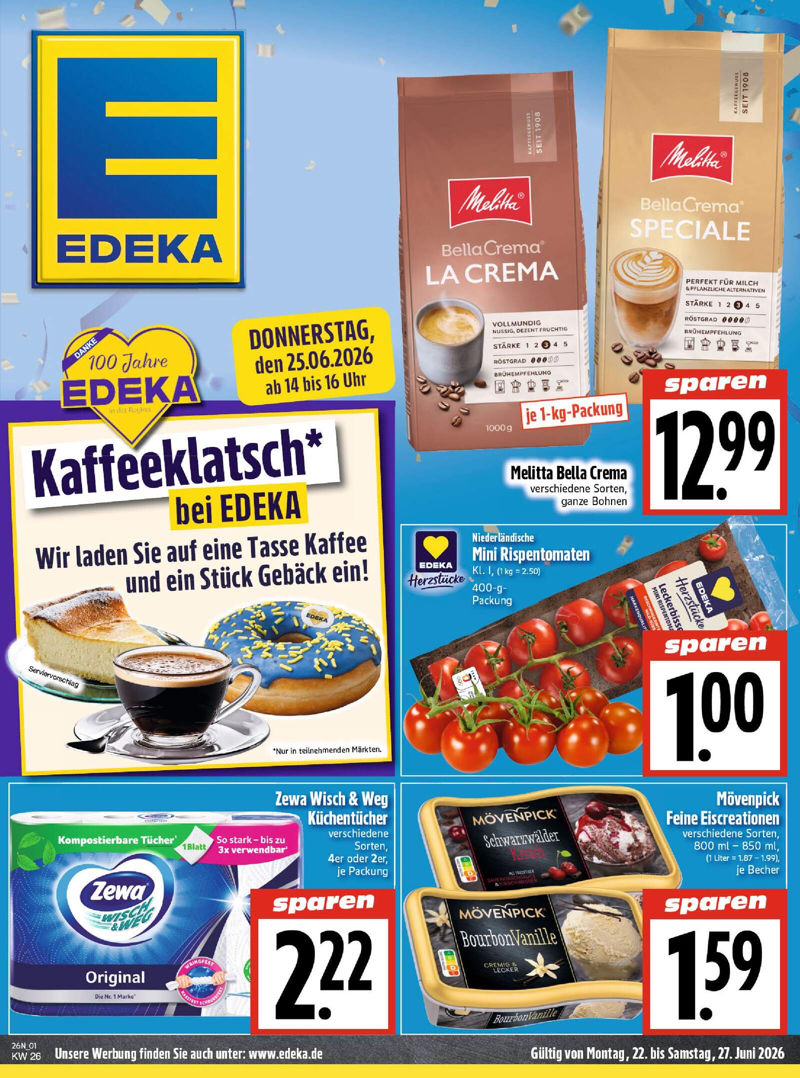 Edeka Prospekt ab Montag - Thüringen Seite 1