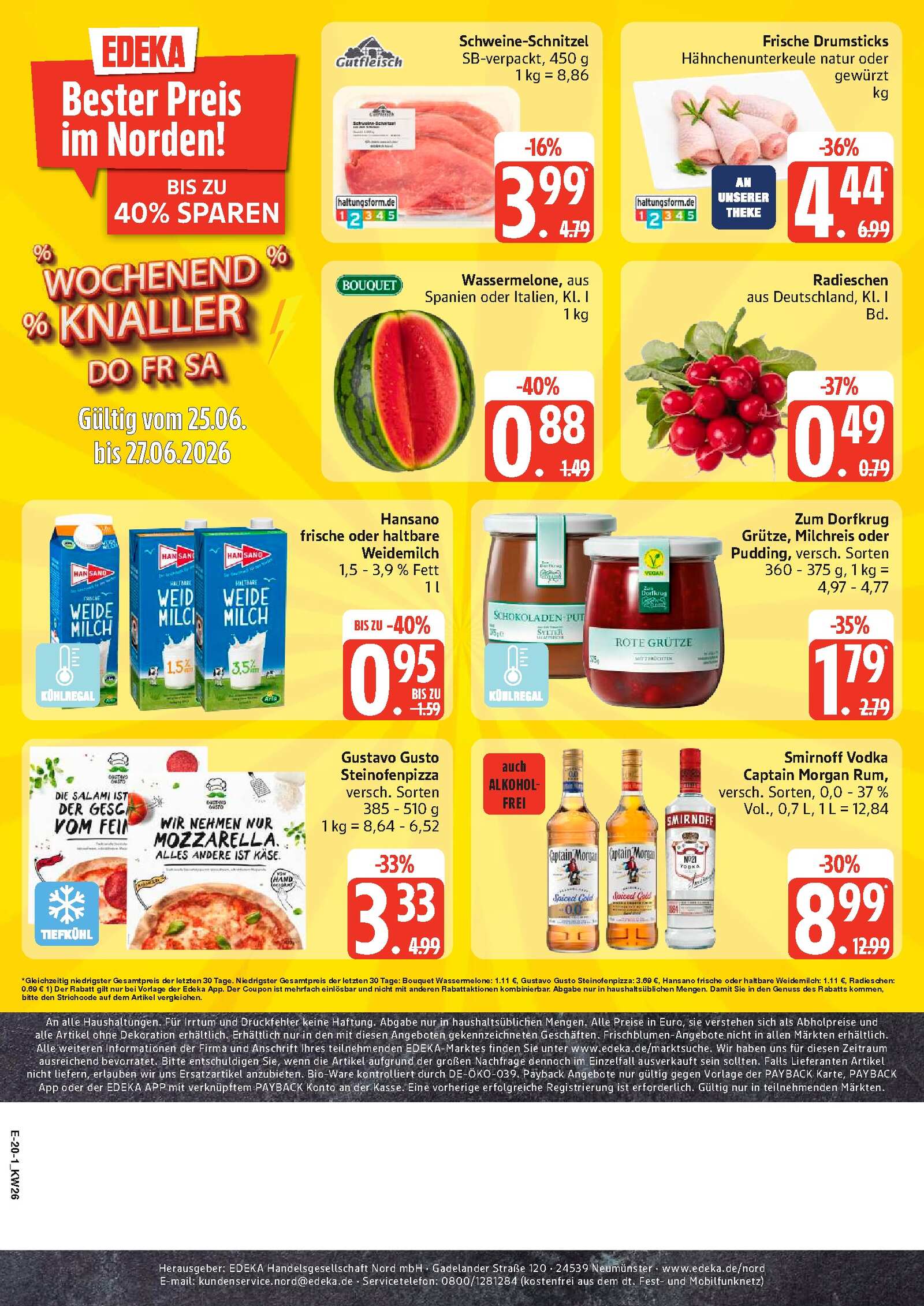 Edeka Prospekt ab Montag - Schleswig - Holstein Seite 25