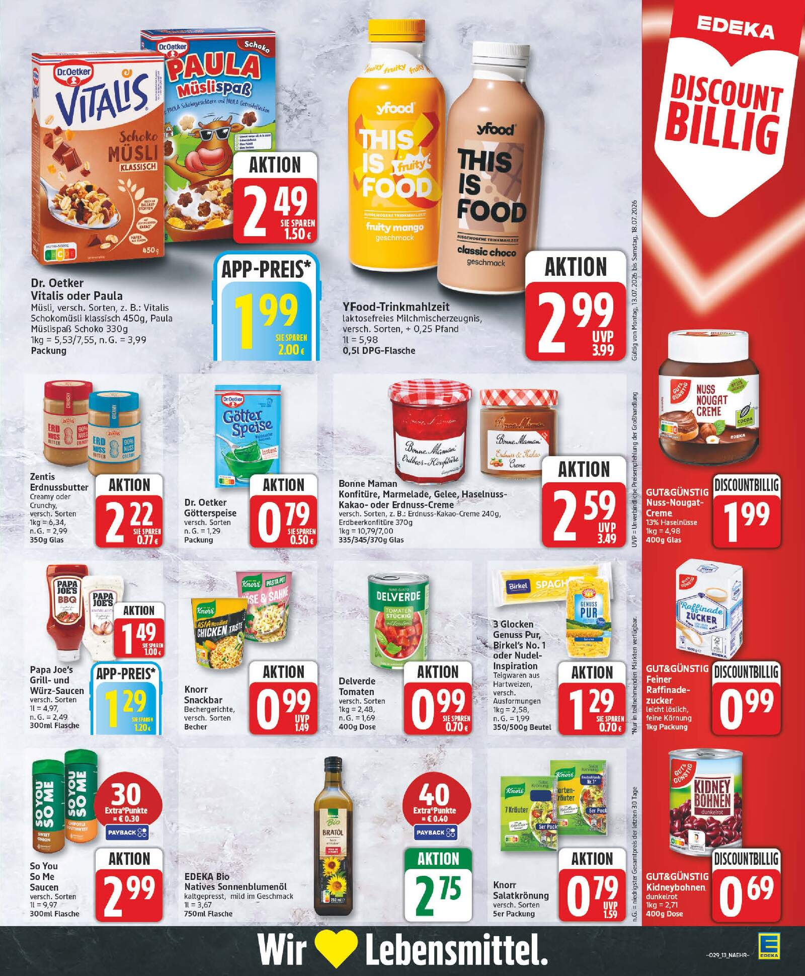 Edeka Prospekt ab Montag - Niedersachsen Seite 13