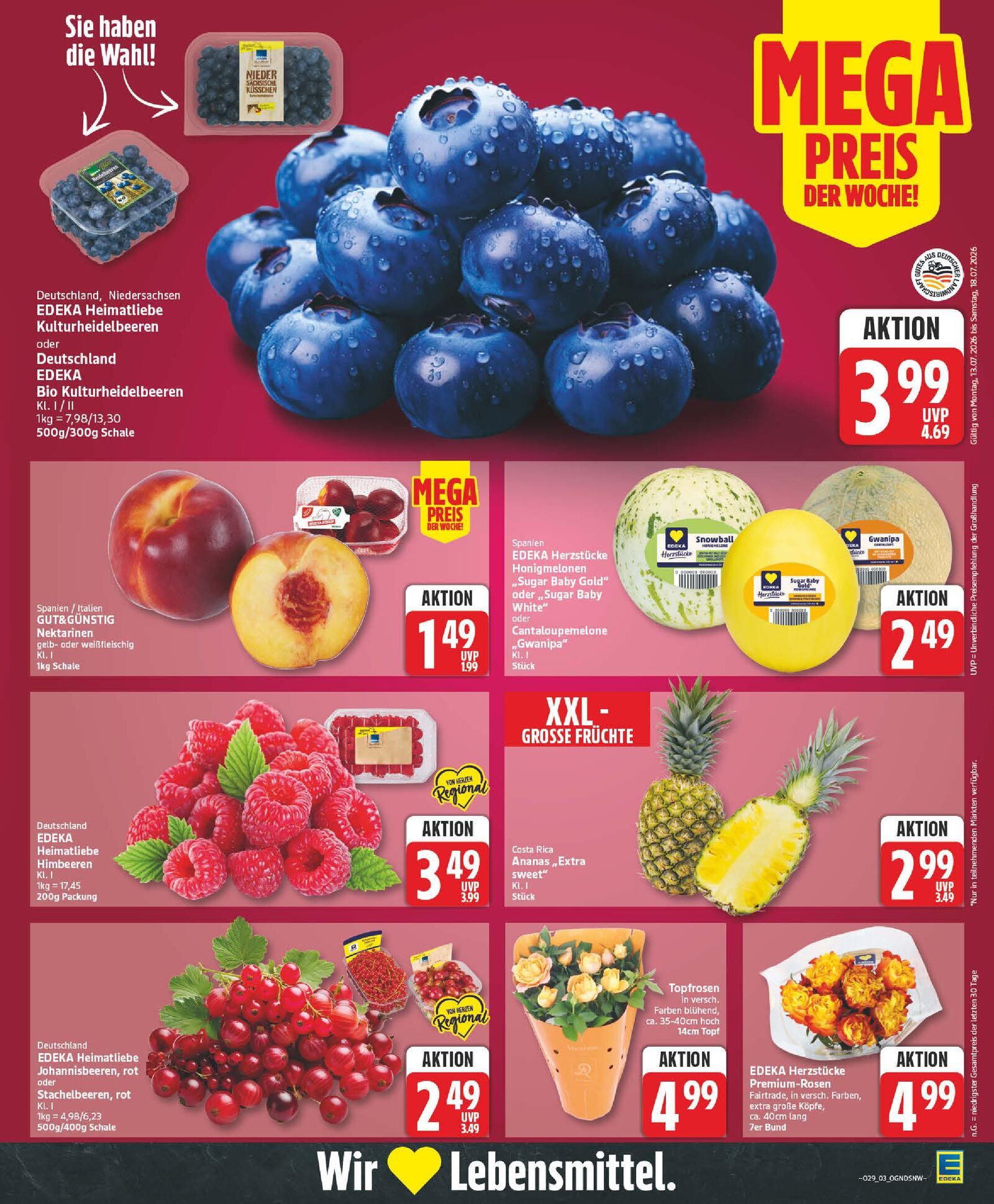 Edeka Prospekt ab Montag - Niedersachsen Seite 3