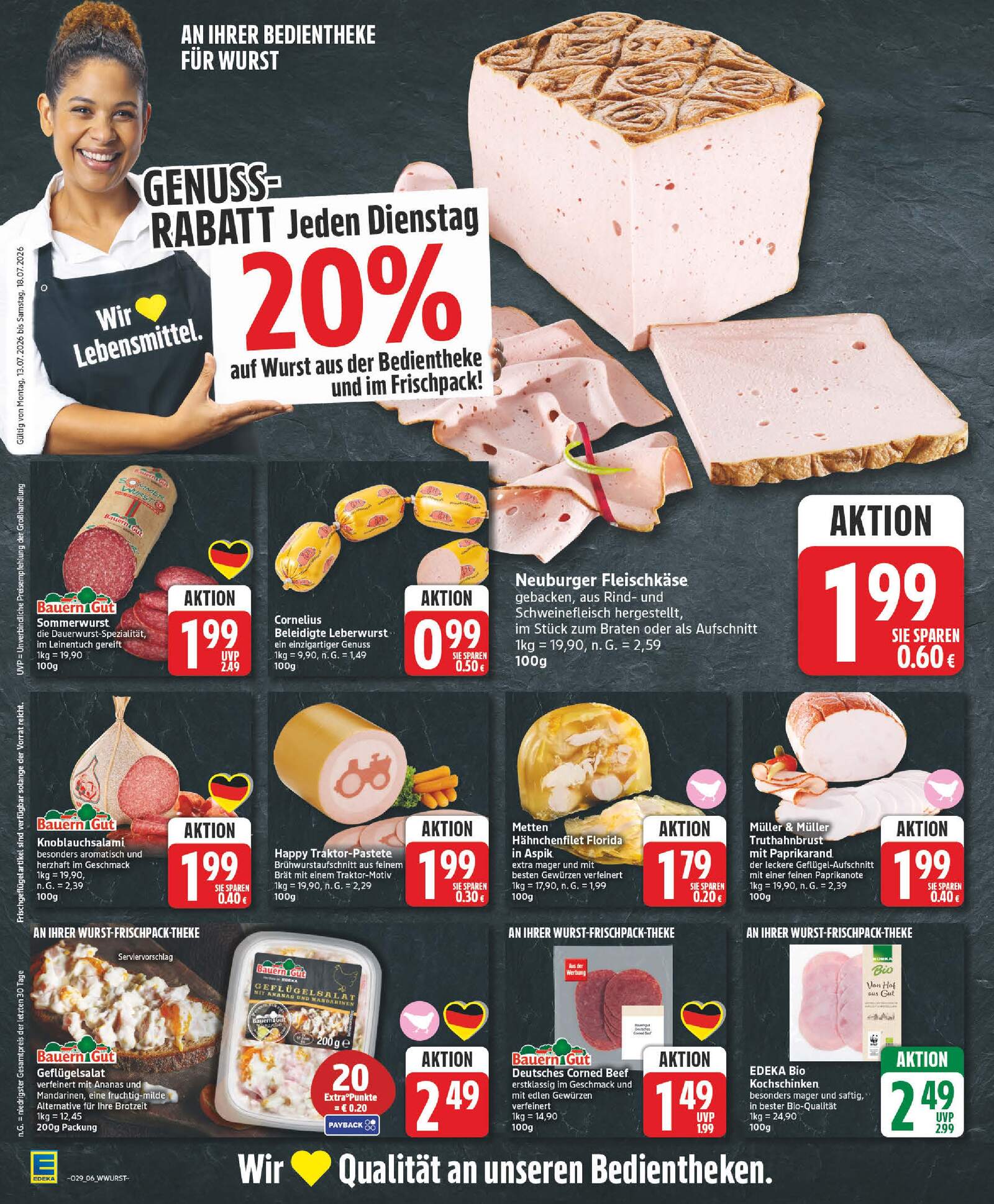 Edeka Prospekt ab Montag - Niedersachsen Seite 6