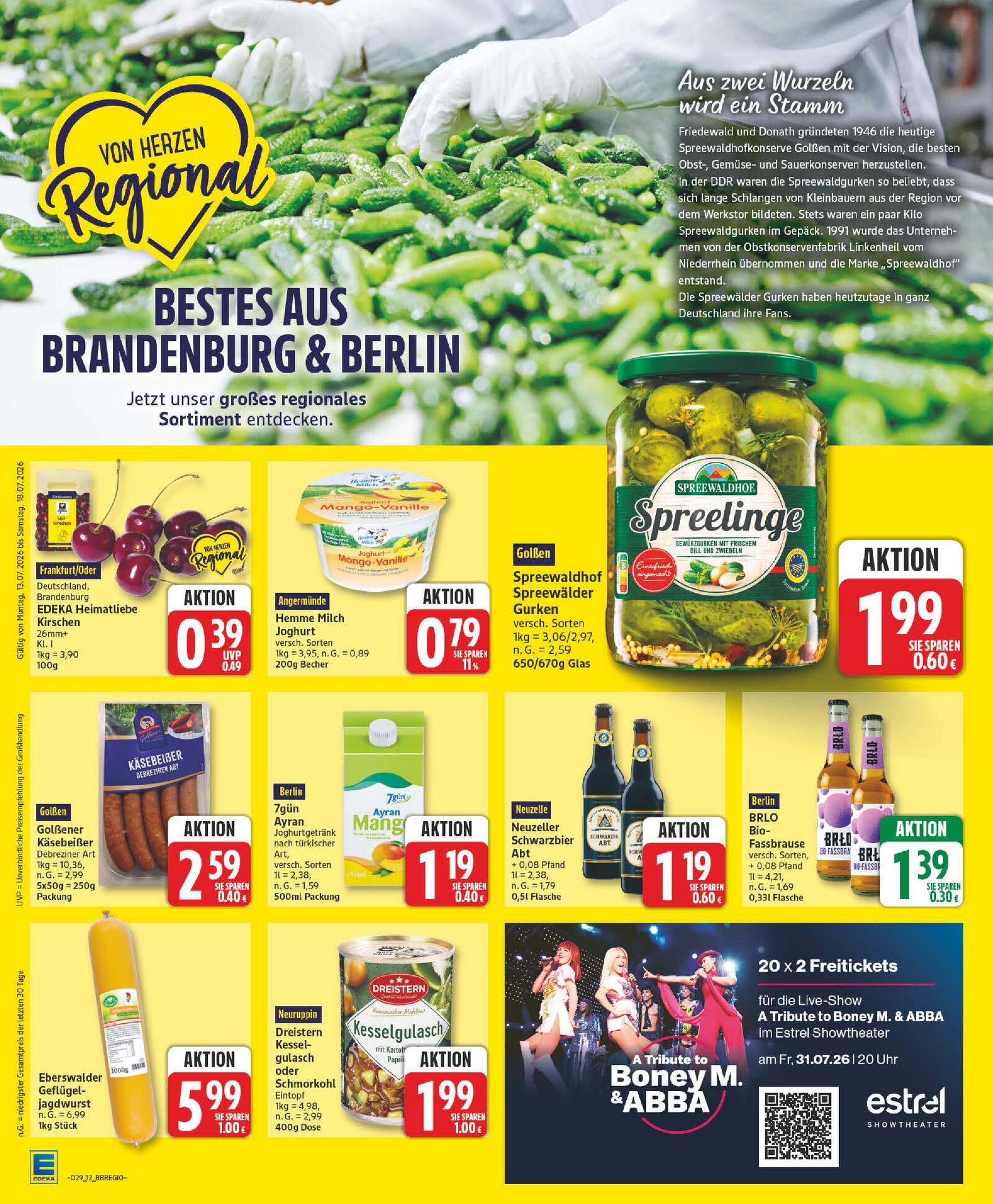 Edeka Prospekt ab Montag - Brandenburg Seite 12