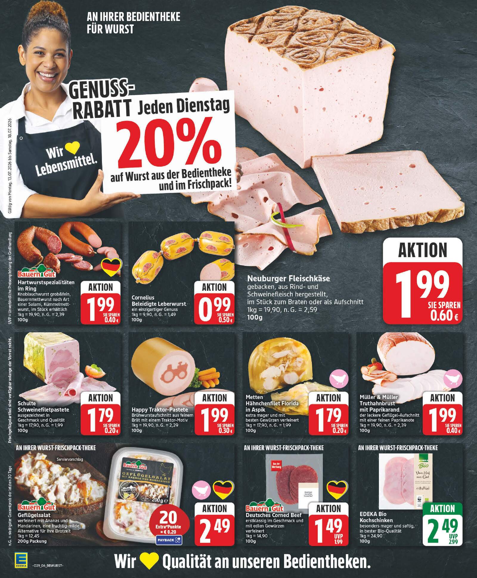 Edeka Prospekt ab Montag - Brandenburg Seite 6