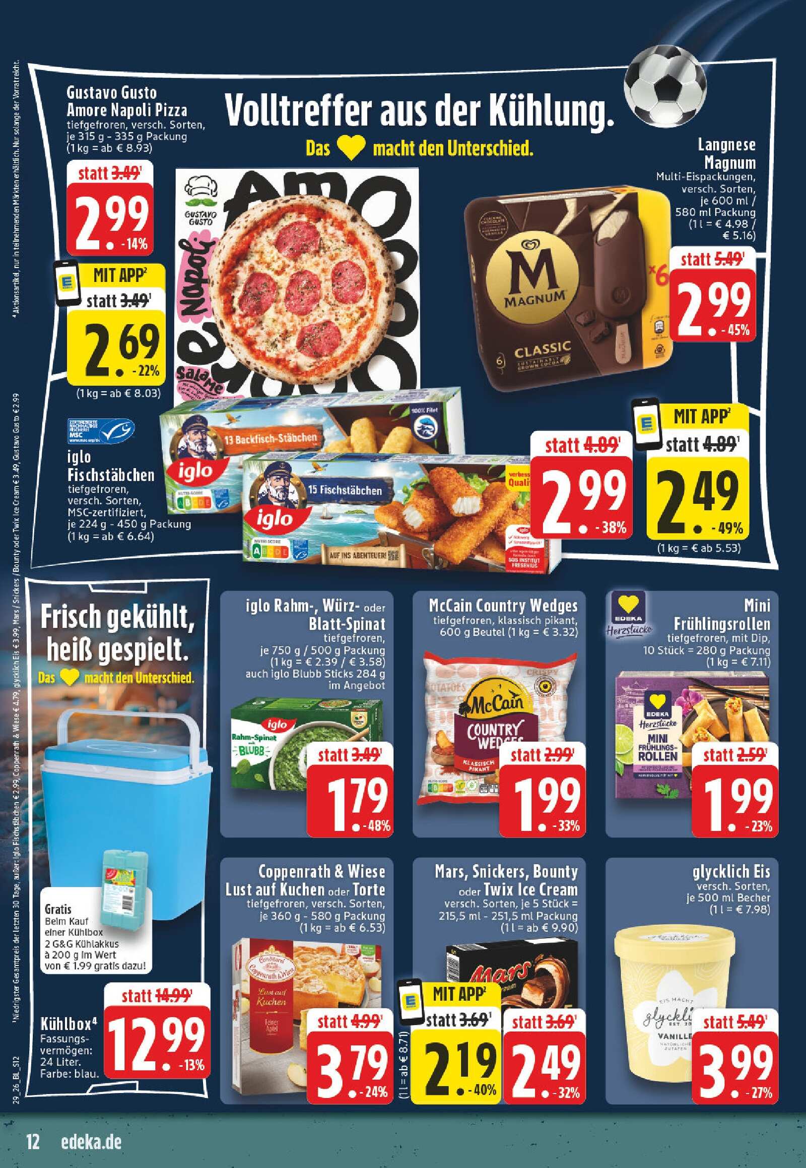Edeka Prospekt ab Montag - Nordrhein - Westfalen Seite 12