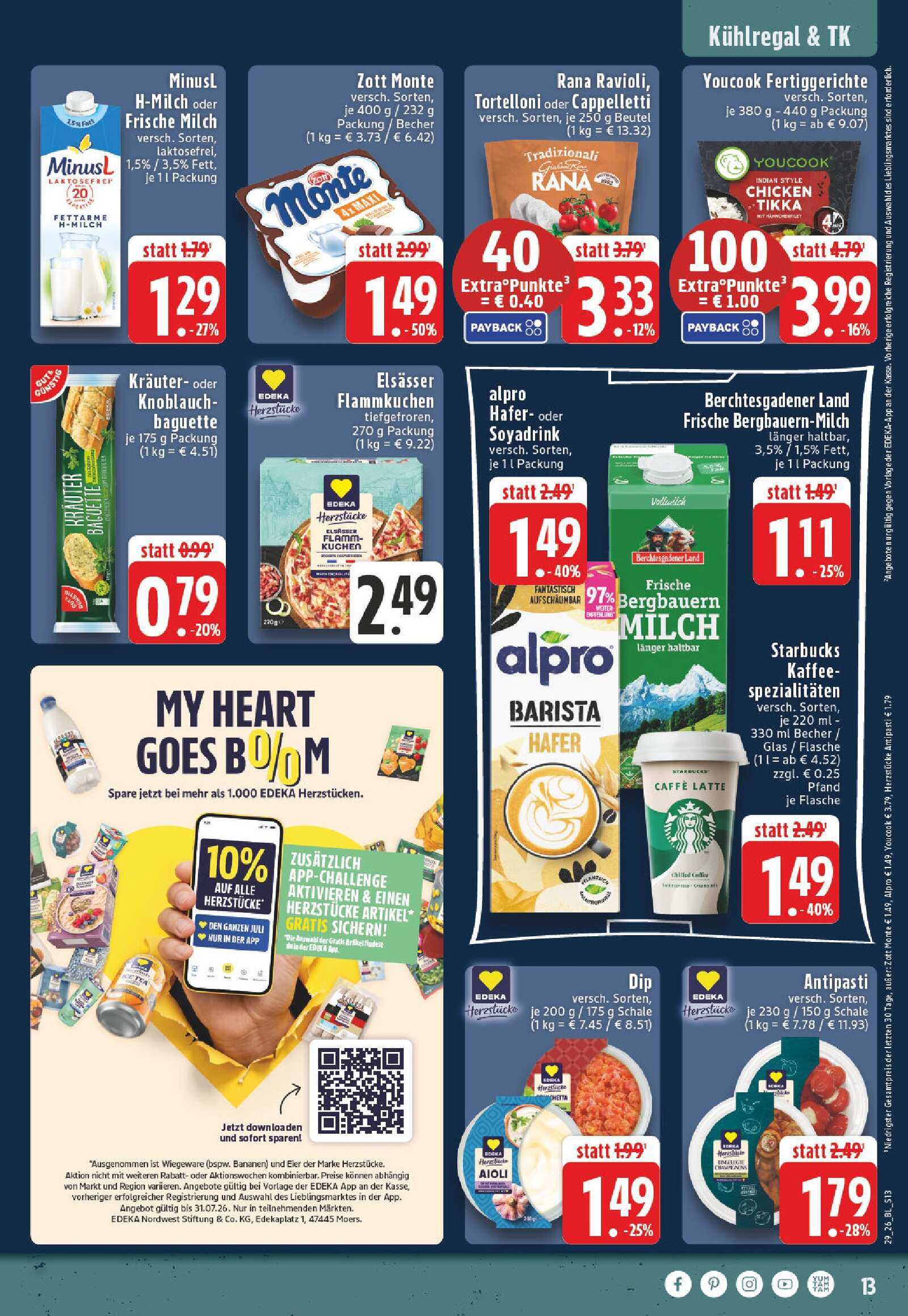 Edeka Prospekt ab Montag - Nordrhein - Westfalen Seite 13