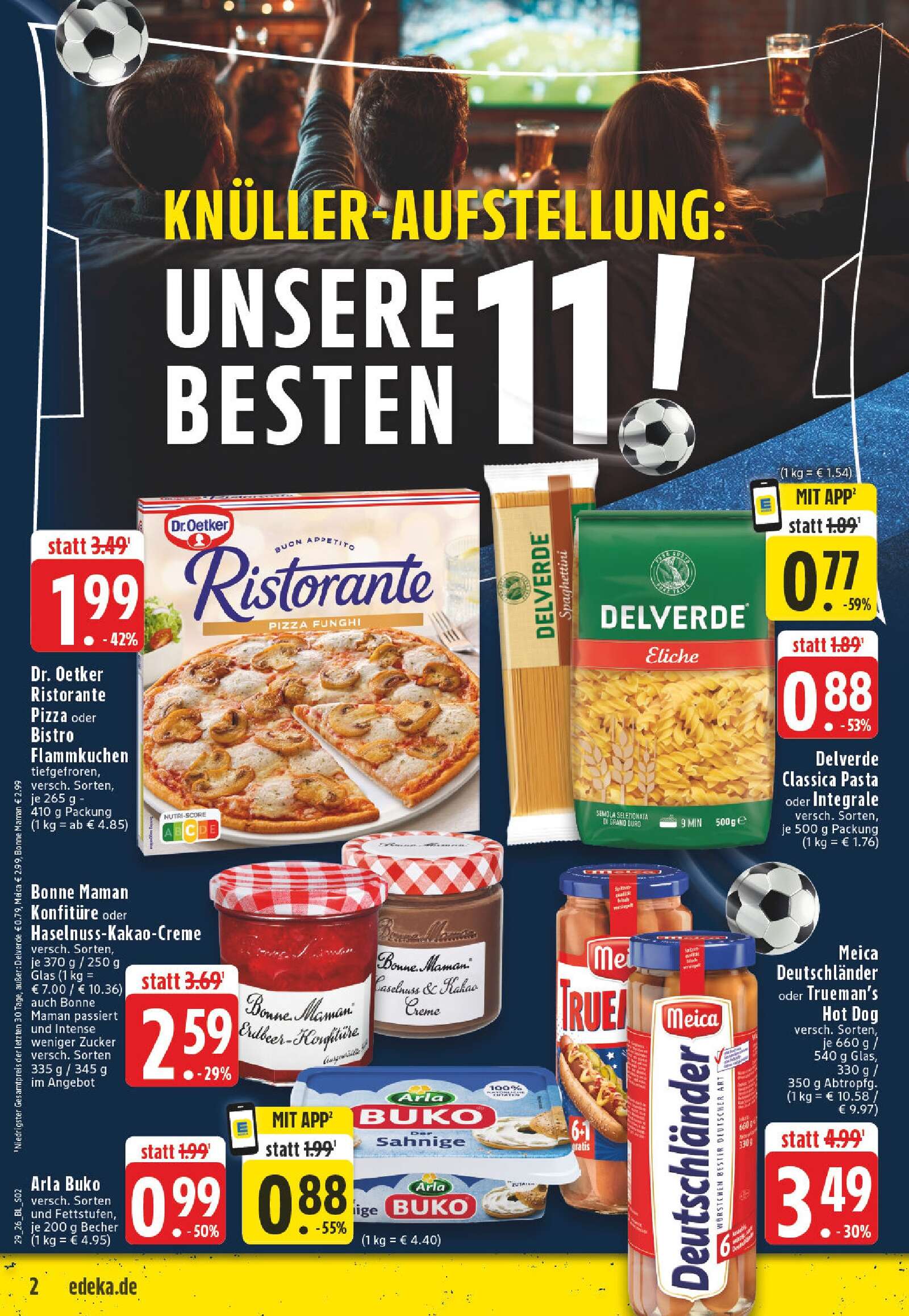 Edeka Prospekt ab Montag - Nordrhein - Westfalen Seite 2
