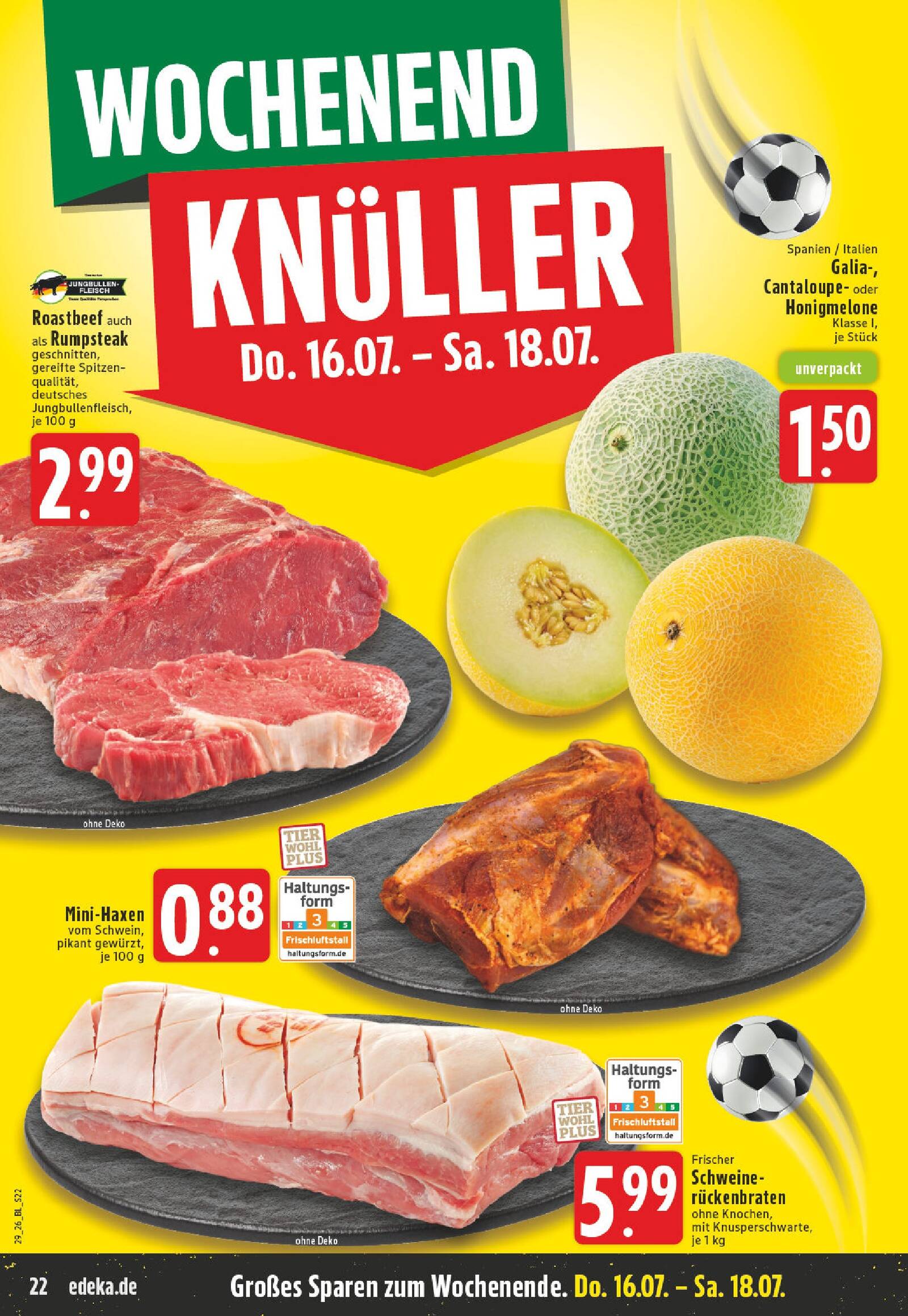 Edeka Prospekt ab Montag - Nordrhein - Westfalen Seite 22