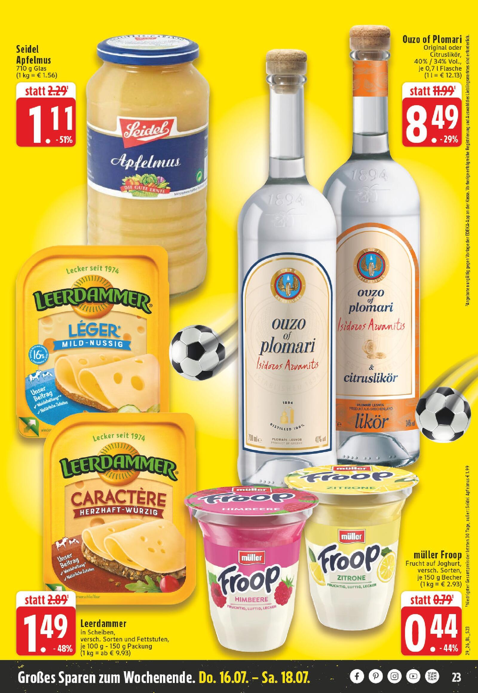 Edeka Prospekt ab Montag - Nordrhein - Westfalen Seite 23