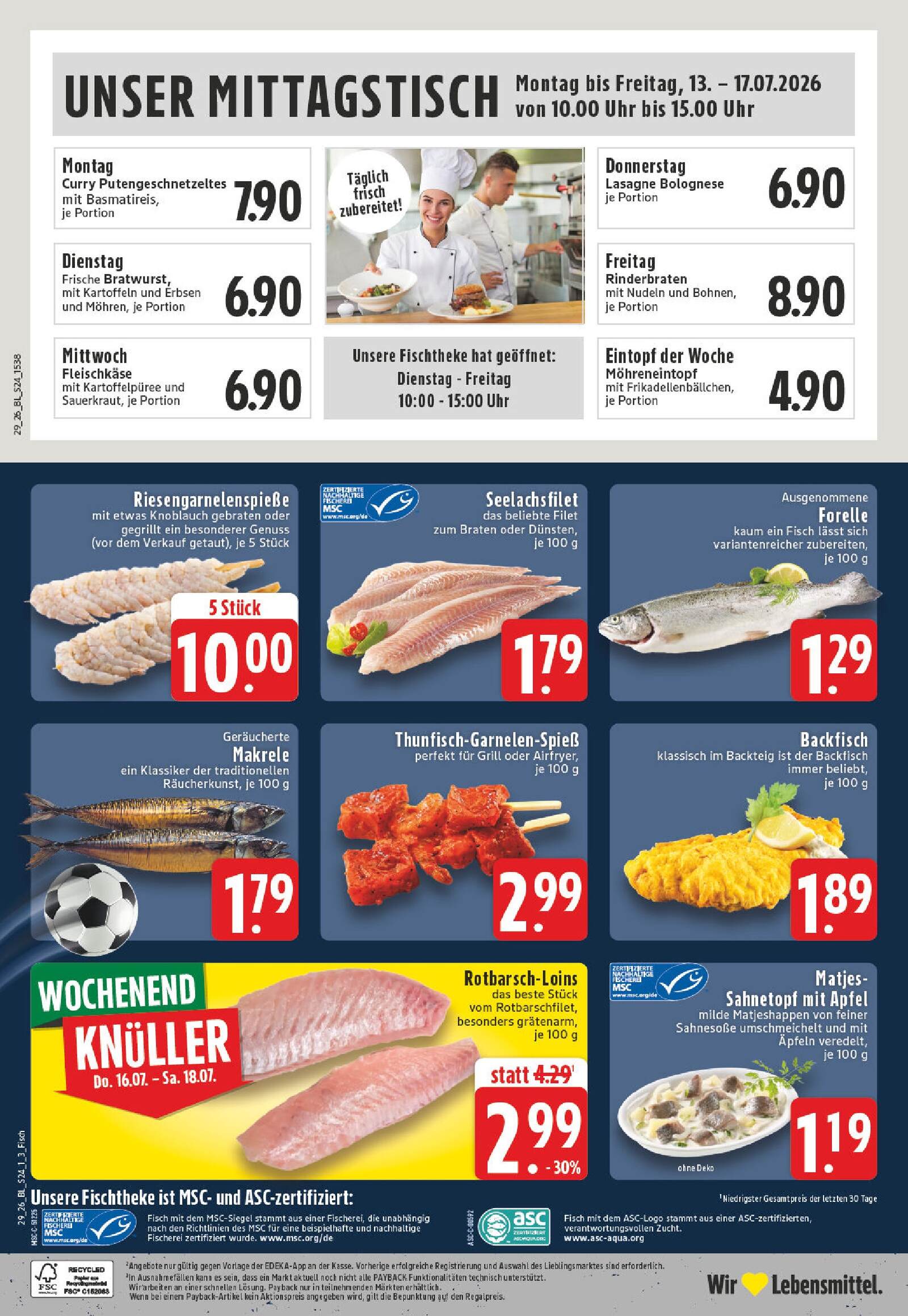 Edeka Prospekt ab Montag - Nordrhein - Westfalen Seite 24