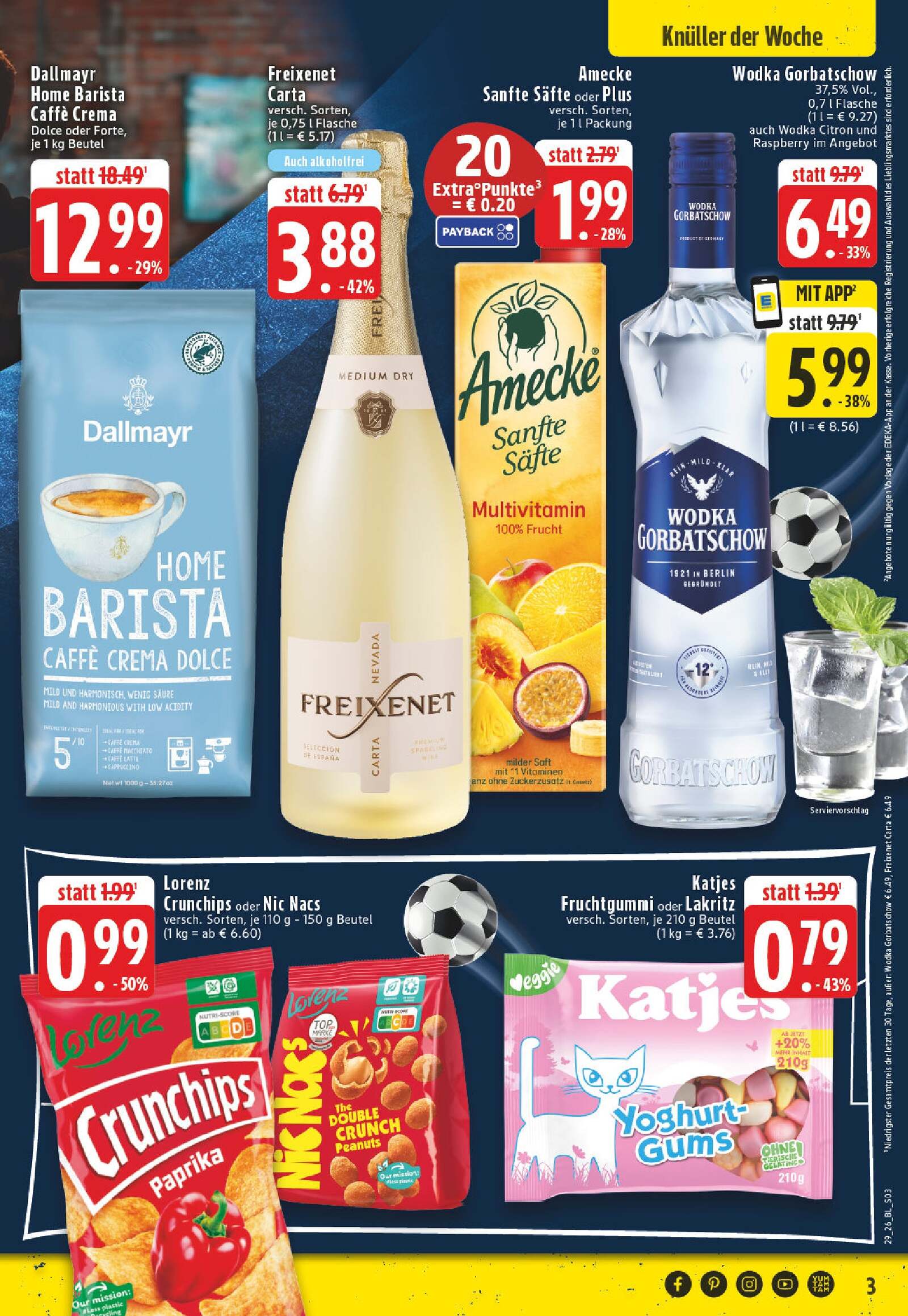 Edeka Prospekt ab Montag - Nordrhein - Westfalen Seite 3