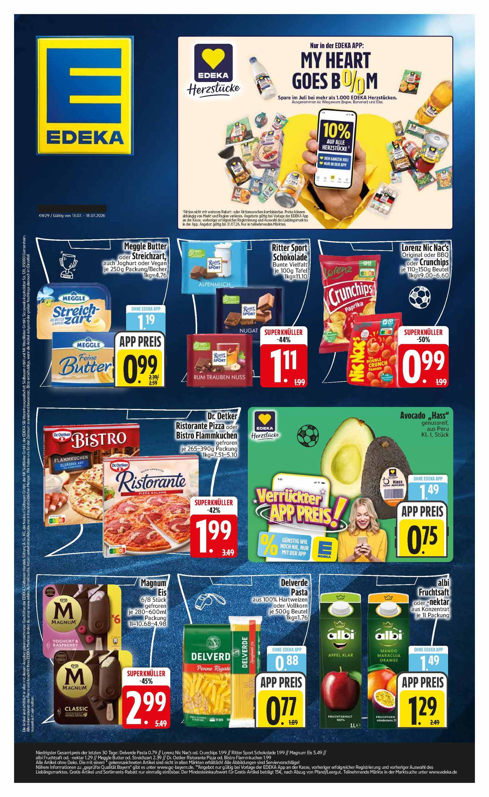 Edeka Prospekt ab Freitag - Bayern Süd Seite 1