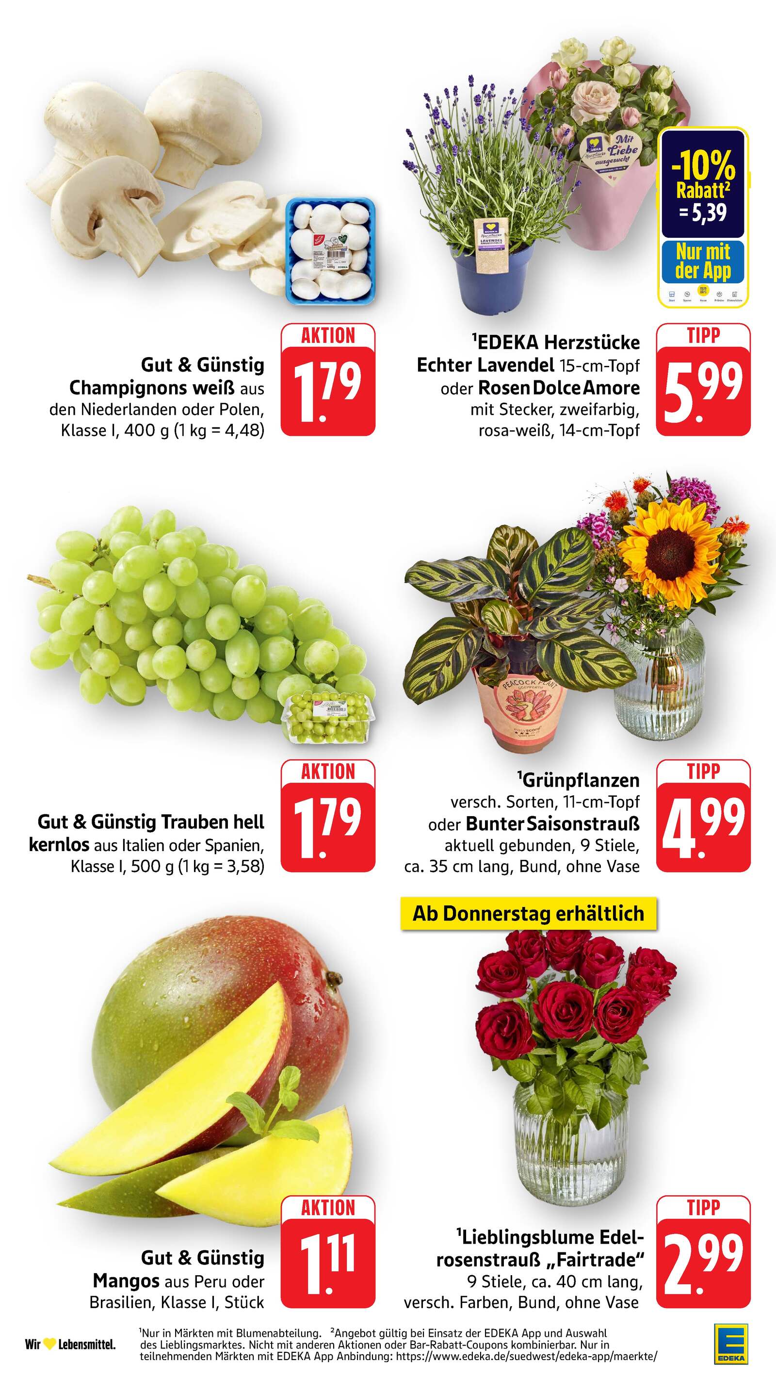 Edeka Prospekt ab Montag - Hessen Seite 10
