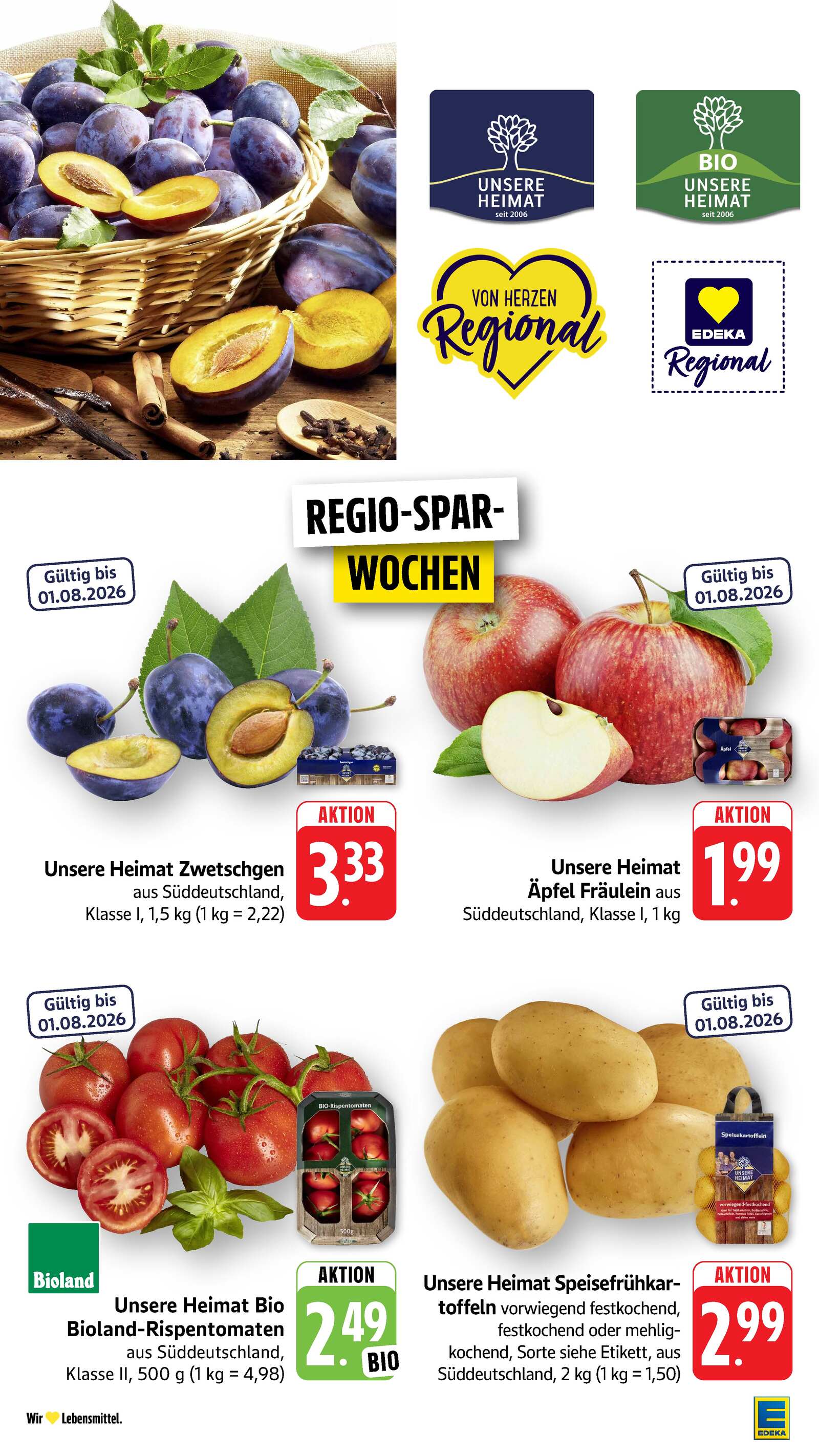 Edeka Prospekt ab Montag - Hessen Seite 8