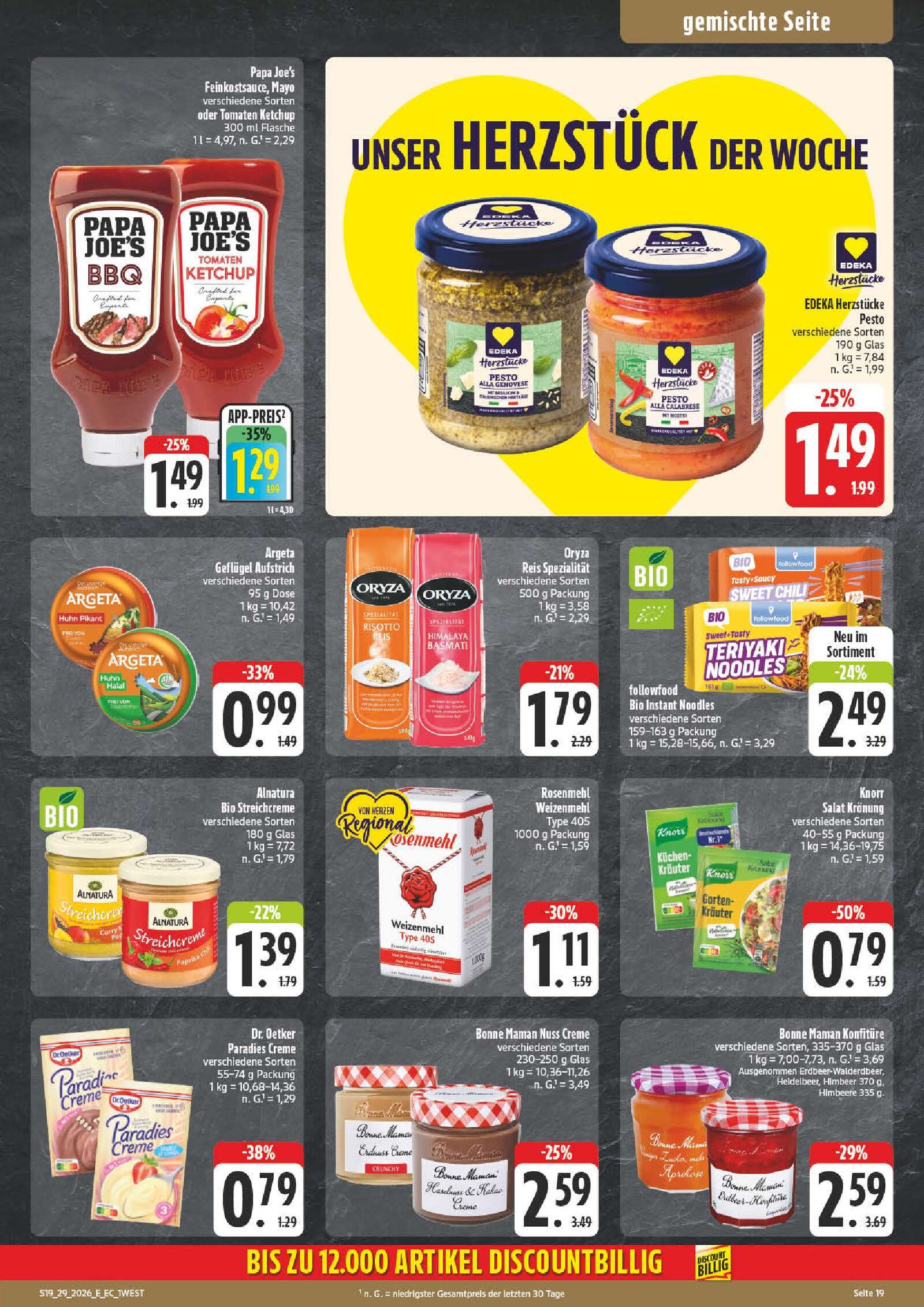 Edeka Prospekt ab Montag - Bayern Nord Seite 19