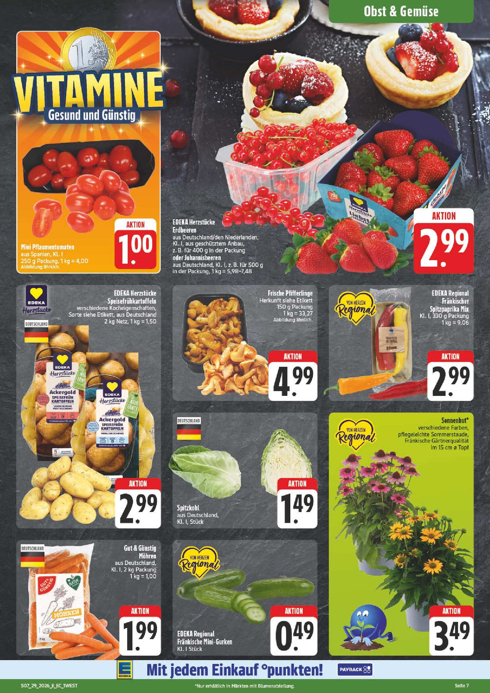 Edeka Prospekt ab Montag - Bayern Nord Seite 7