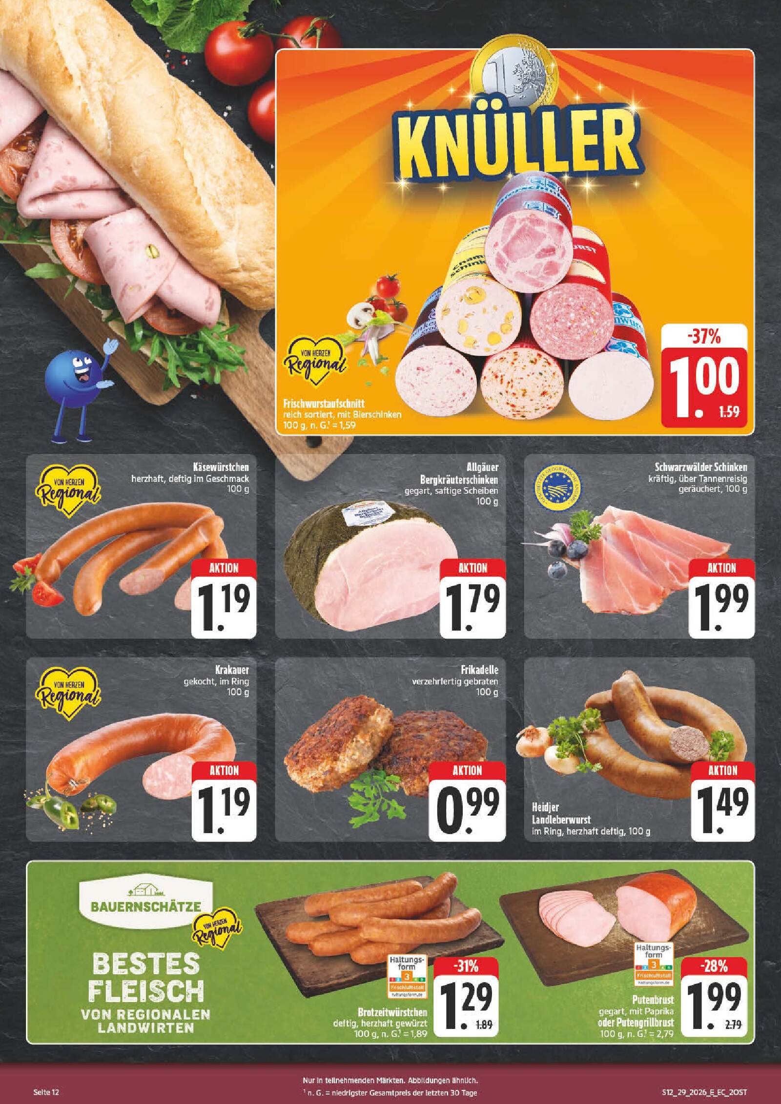 Edeka Prospekt ab Montag - Sachsen Seite 12