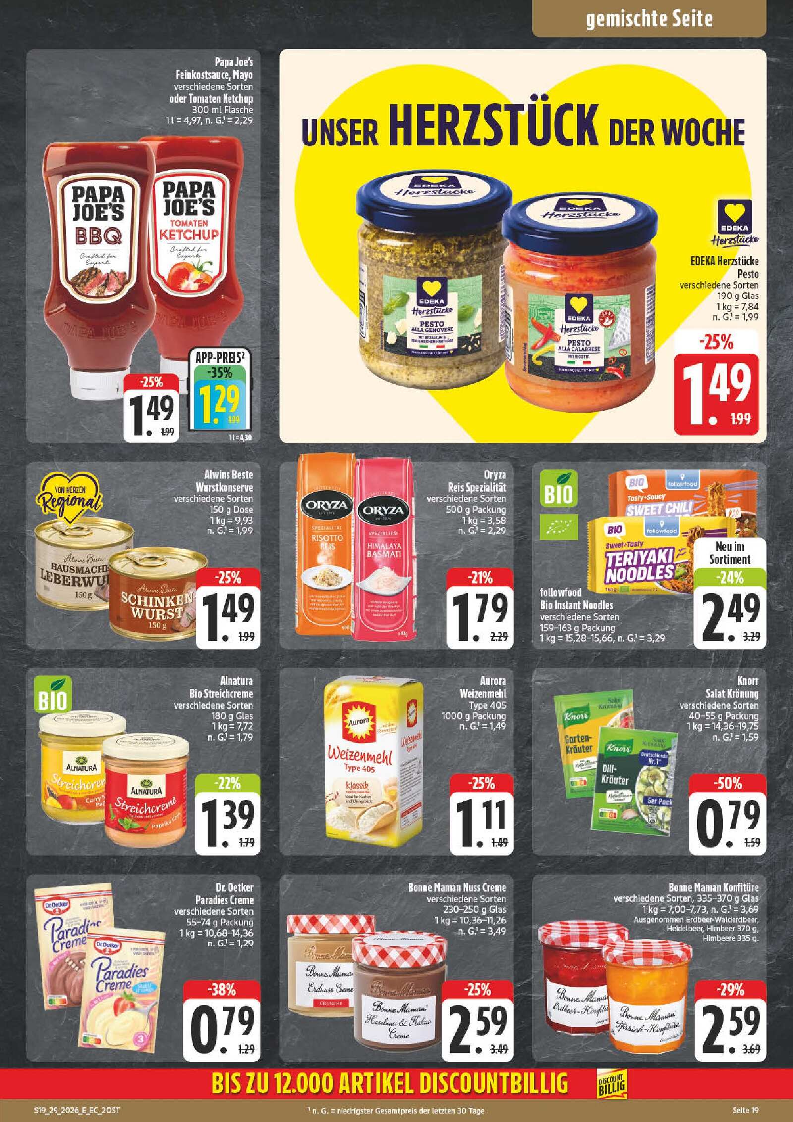 Edeka Prospekt ab Montag - Sachsen Seite 19