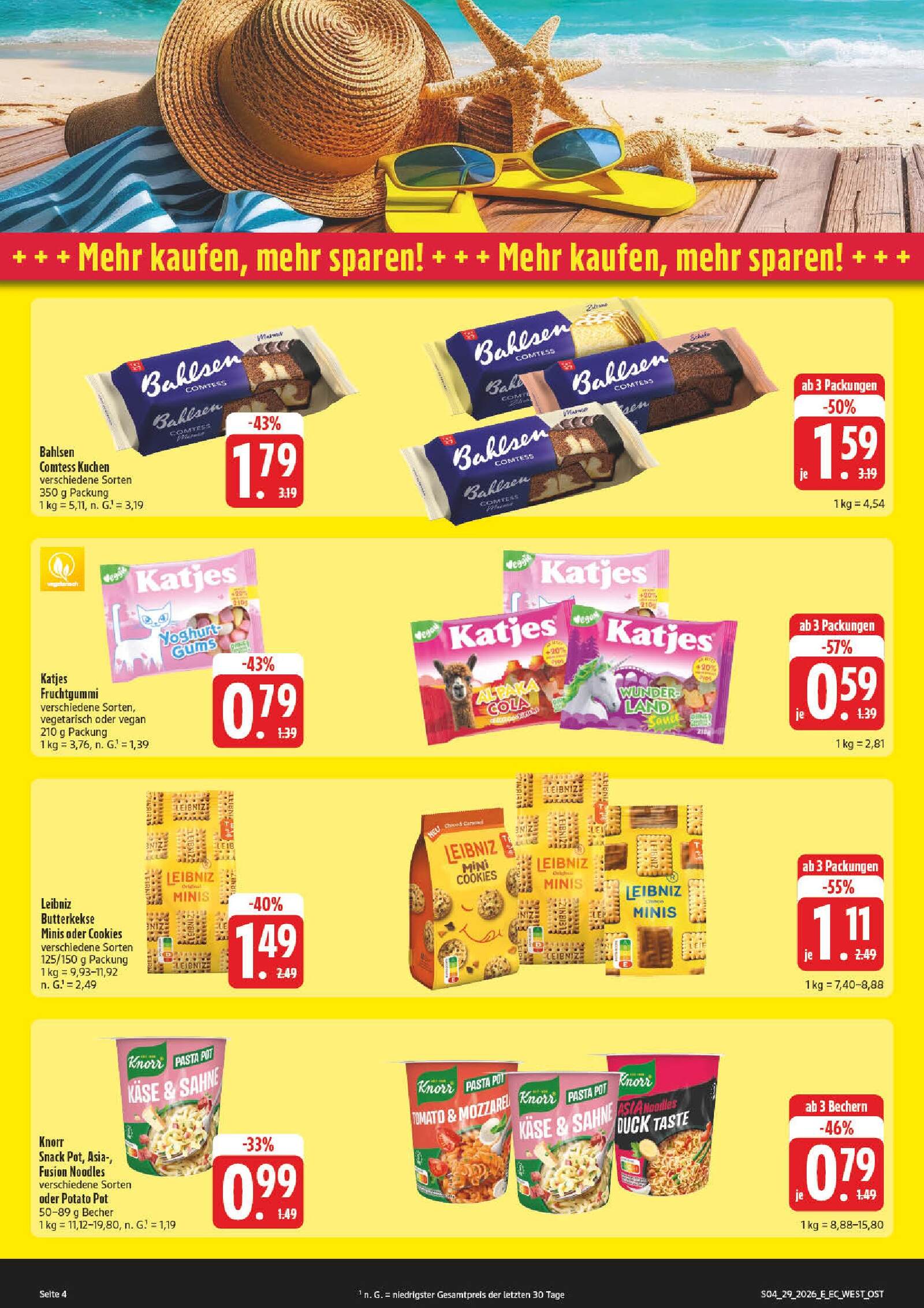 Edeka Prospekt ab Montag - Sachsen Seite 4