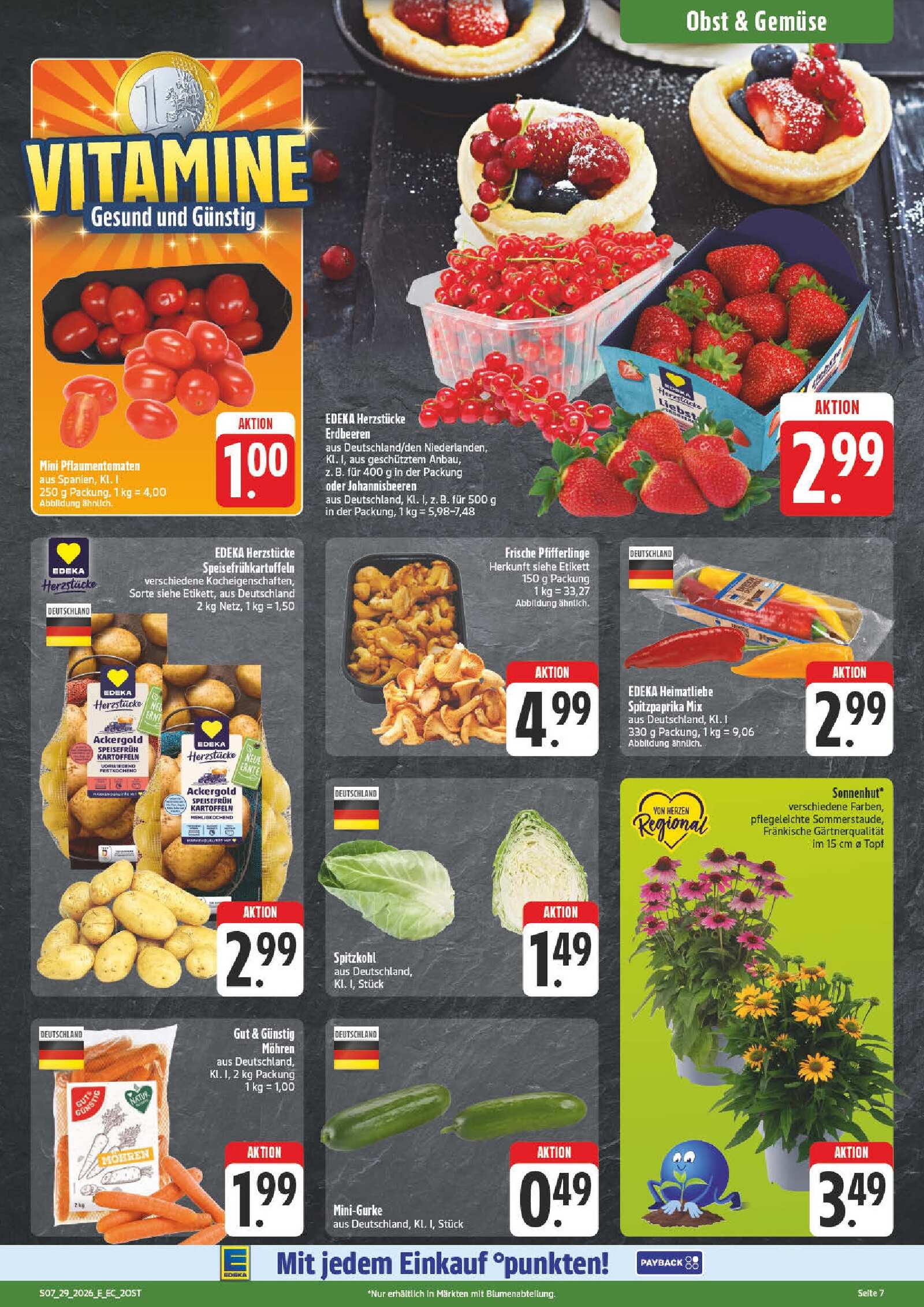 Edeka Prospekt ab Montag - Sachsen Seite 7