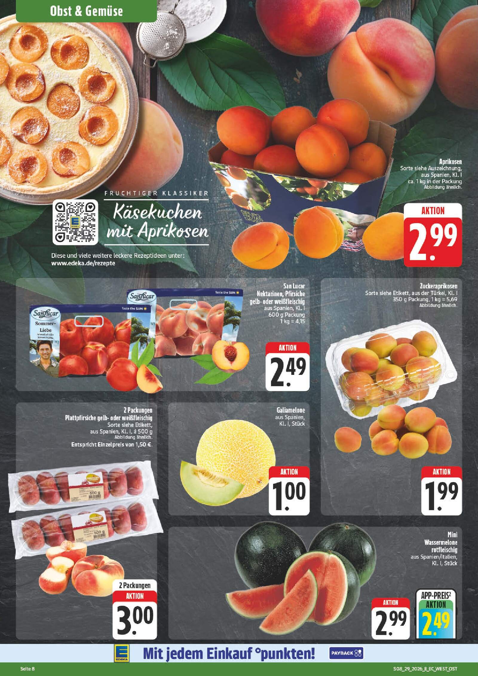 Edeka Prospekt ab Montag - Sachsen Seite 8