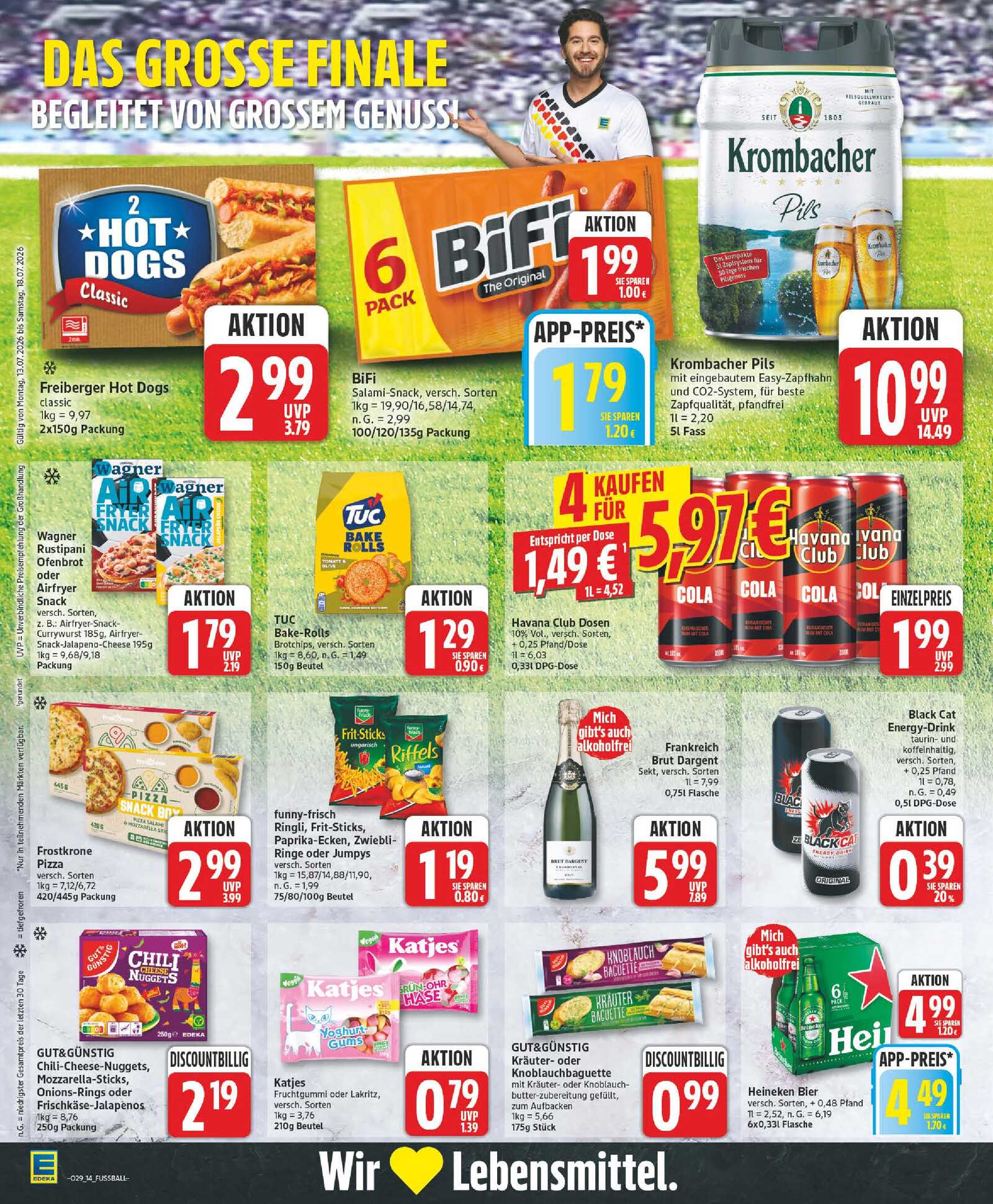 Edeka Prospekt ab Montag - Berlin Seite 14