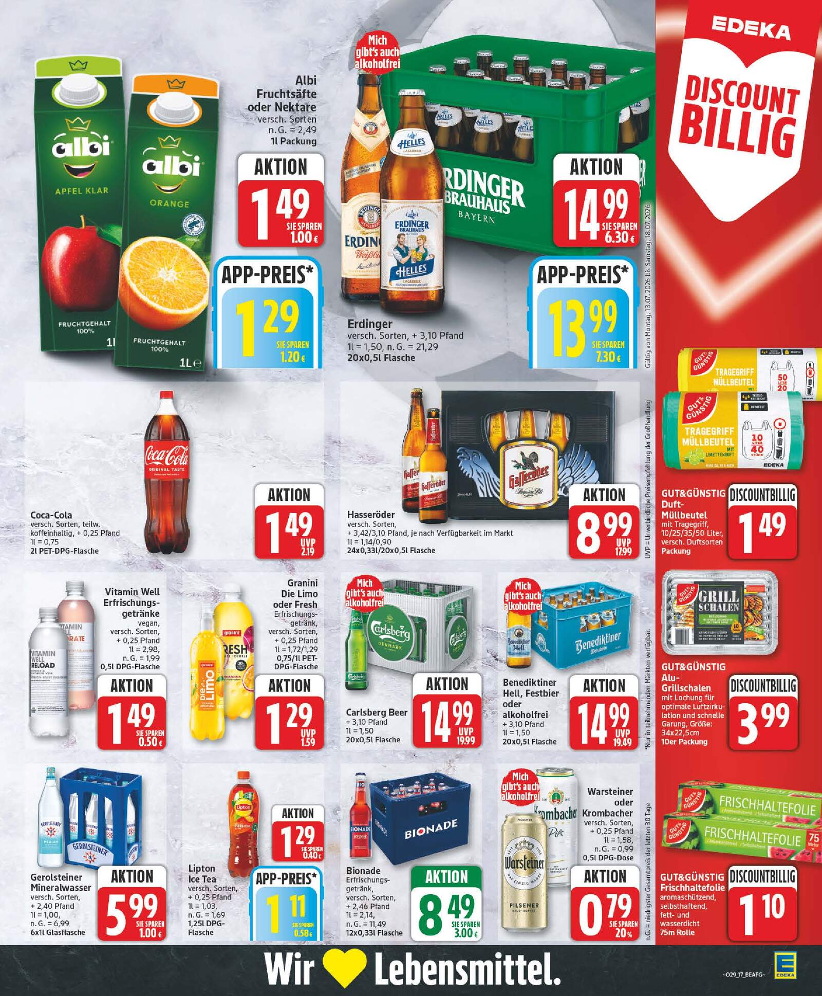 Edeka Prospekt ab Montag - Berlin Seite 19