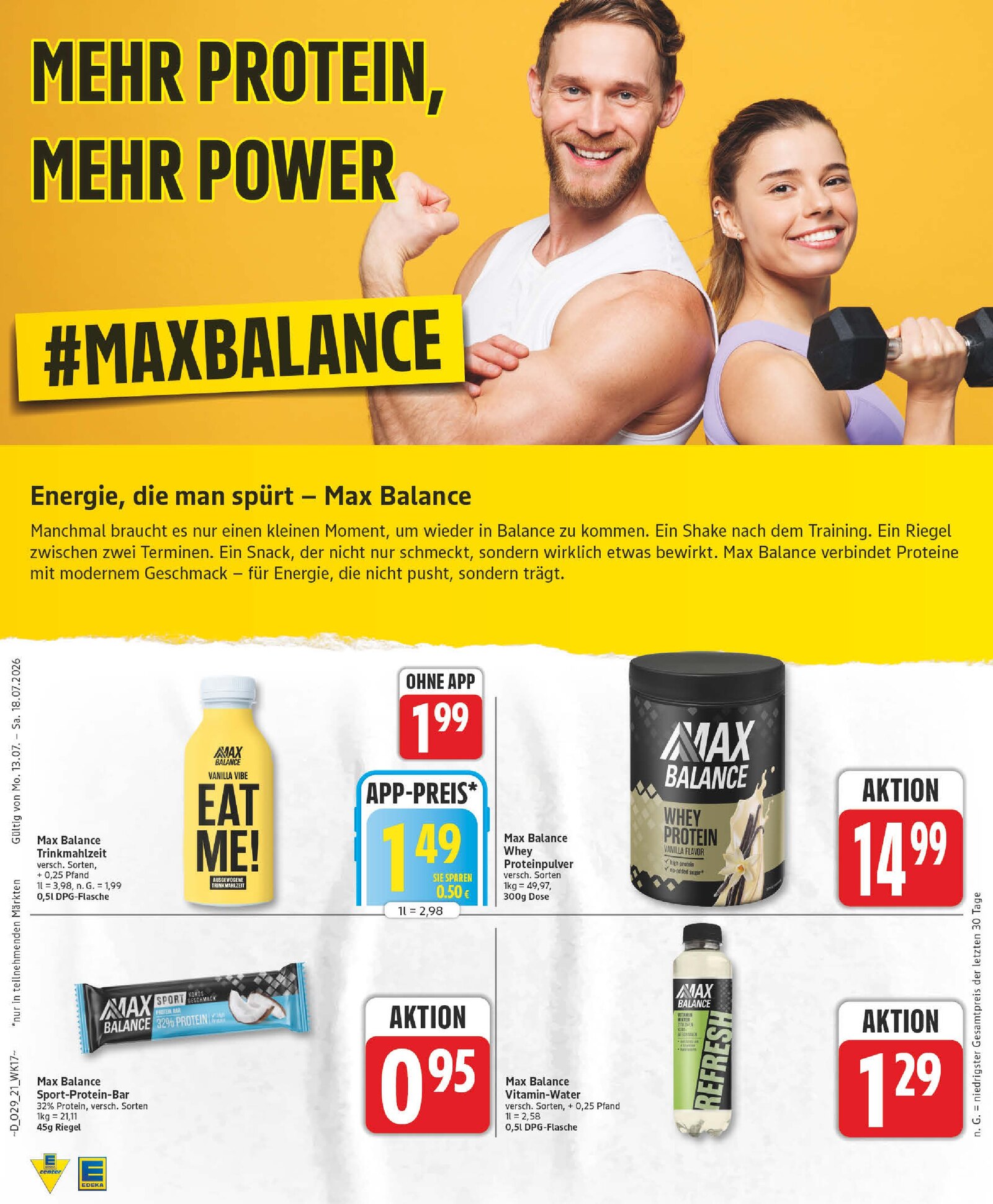 Edeka Prospekt ab Montag - Berlin Seite 21