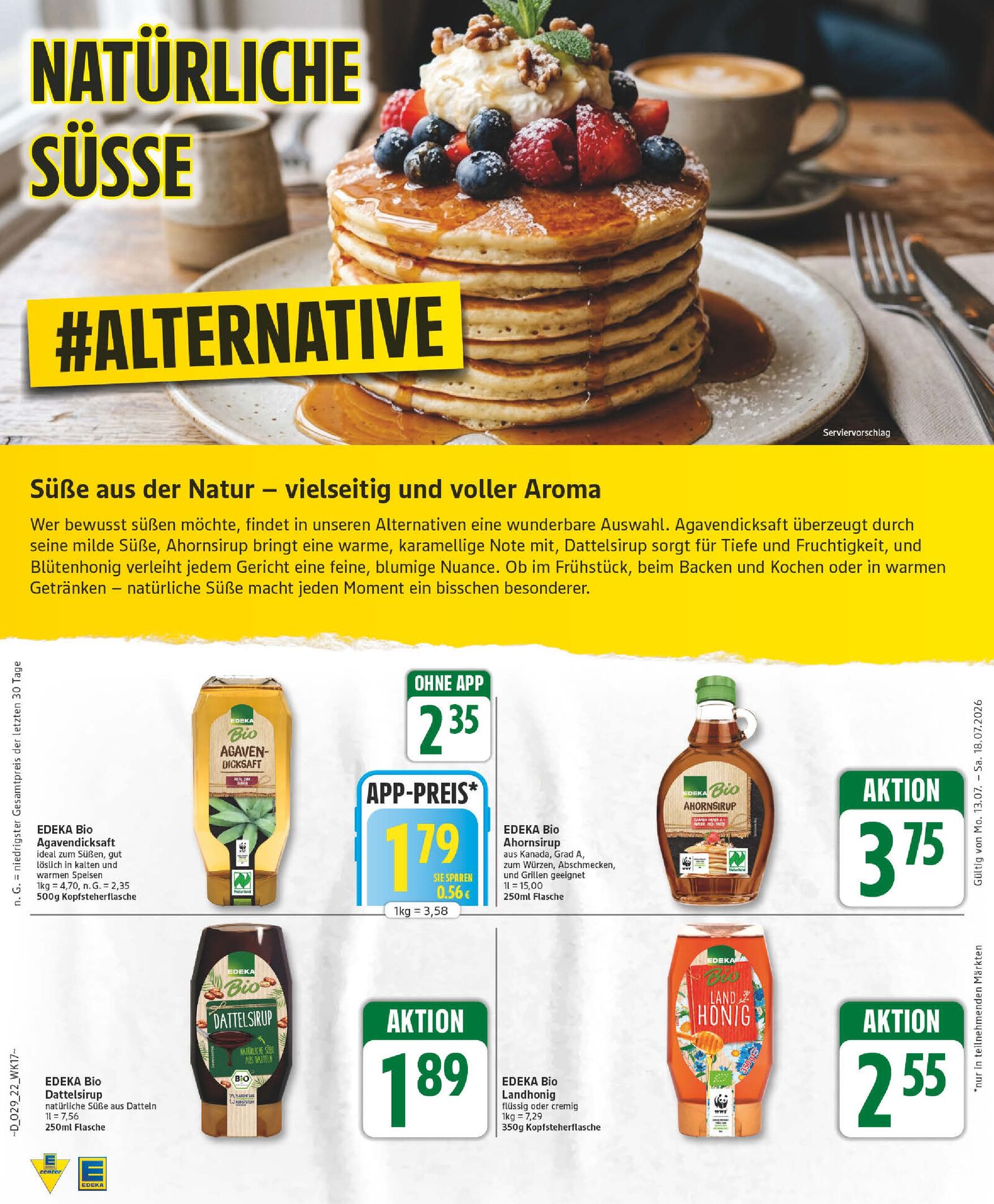 Edeka Prospekt ab Montag - Berlin Seite 22
