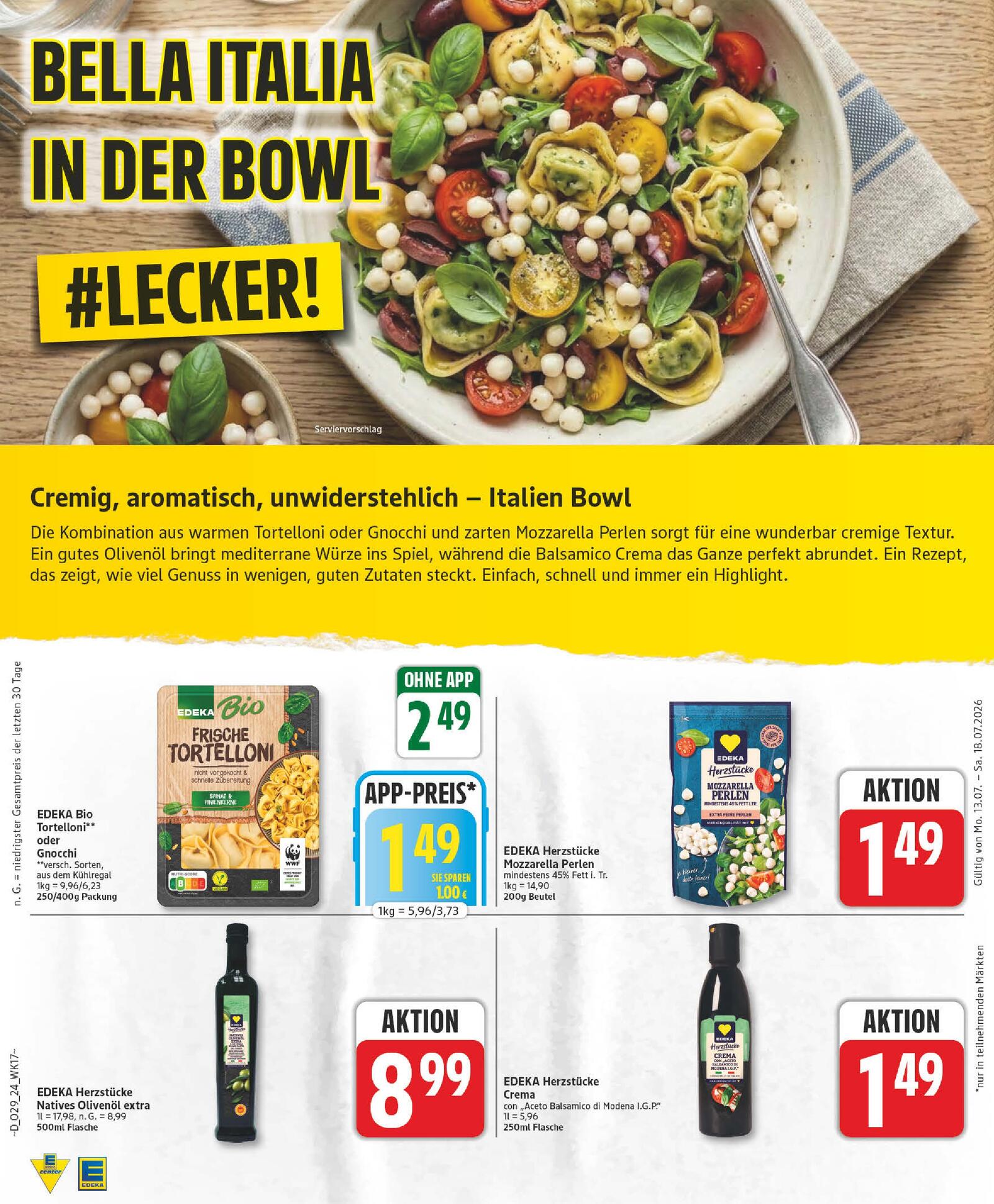 Edeka Prospekt ab Montag - Berlin Seite 24