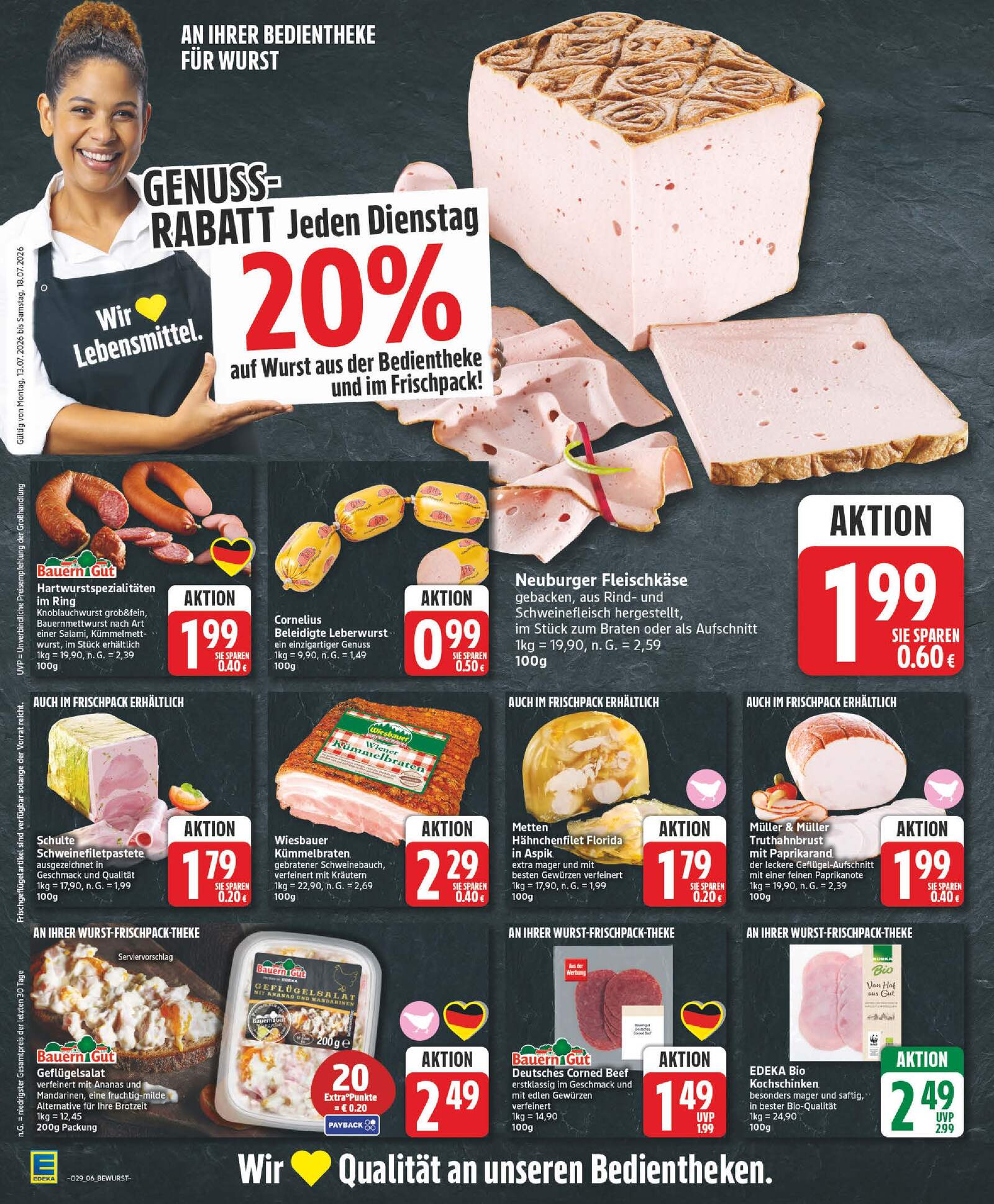 Edeka Prospekt ab Montag - Berlin Seite 6