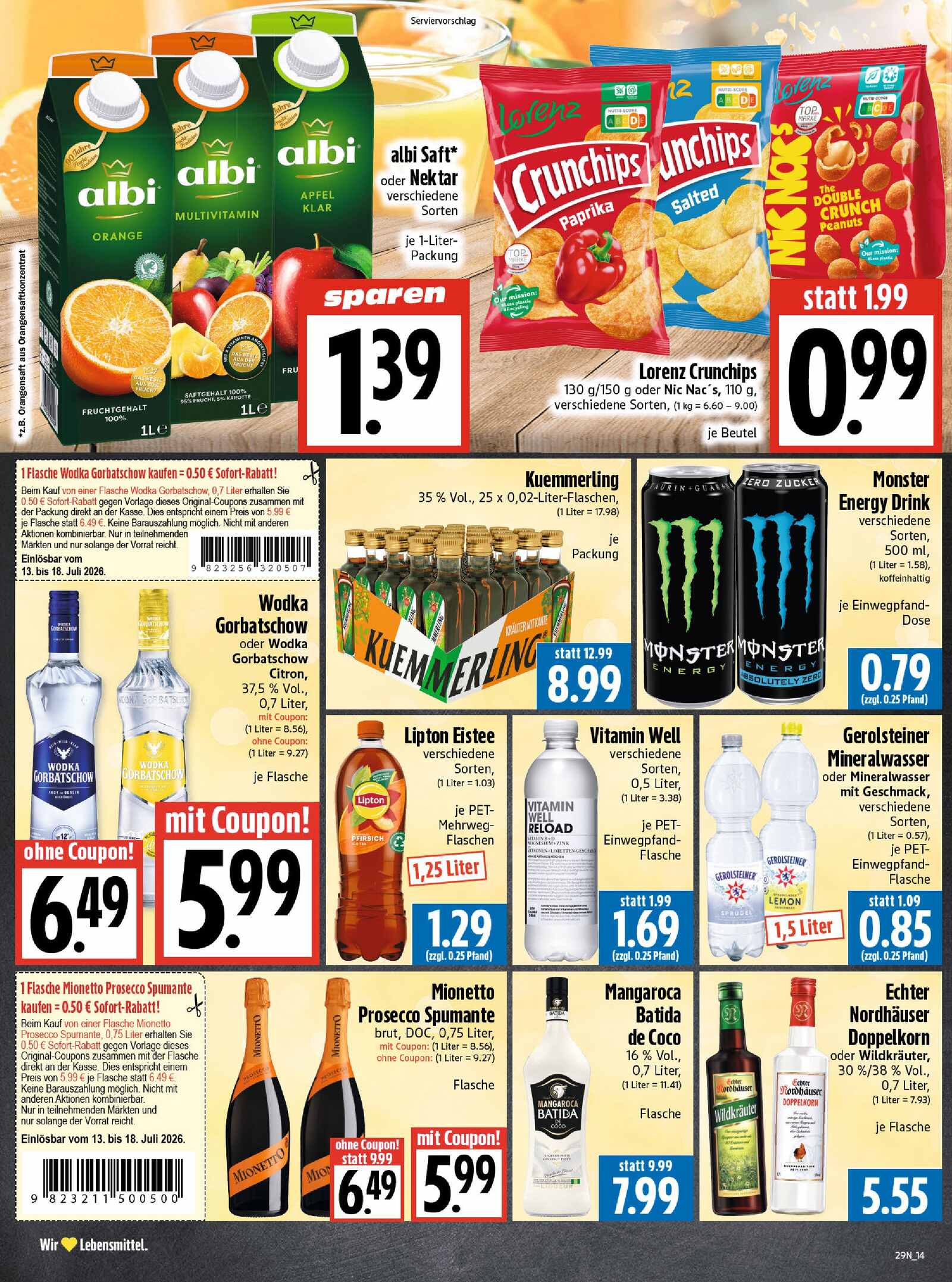 Edeka Prospekt ab Montag - Thüringen Seite 14