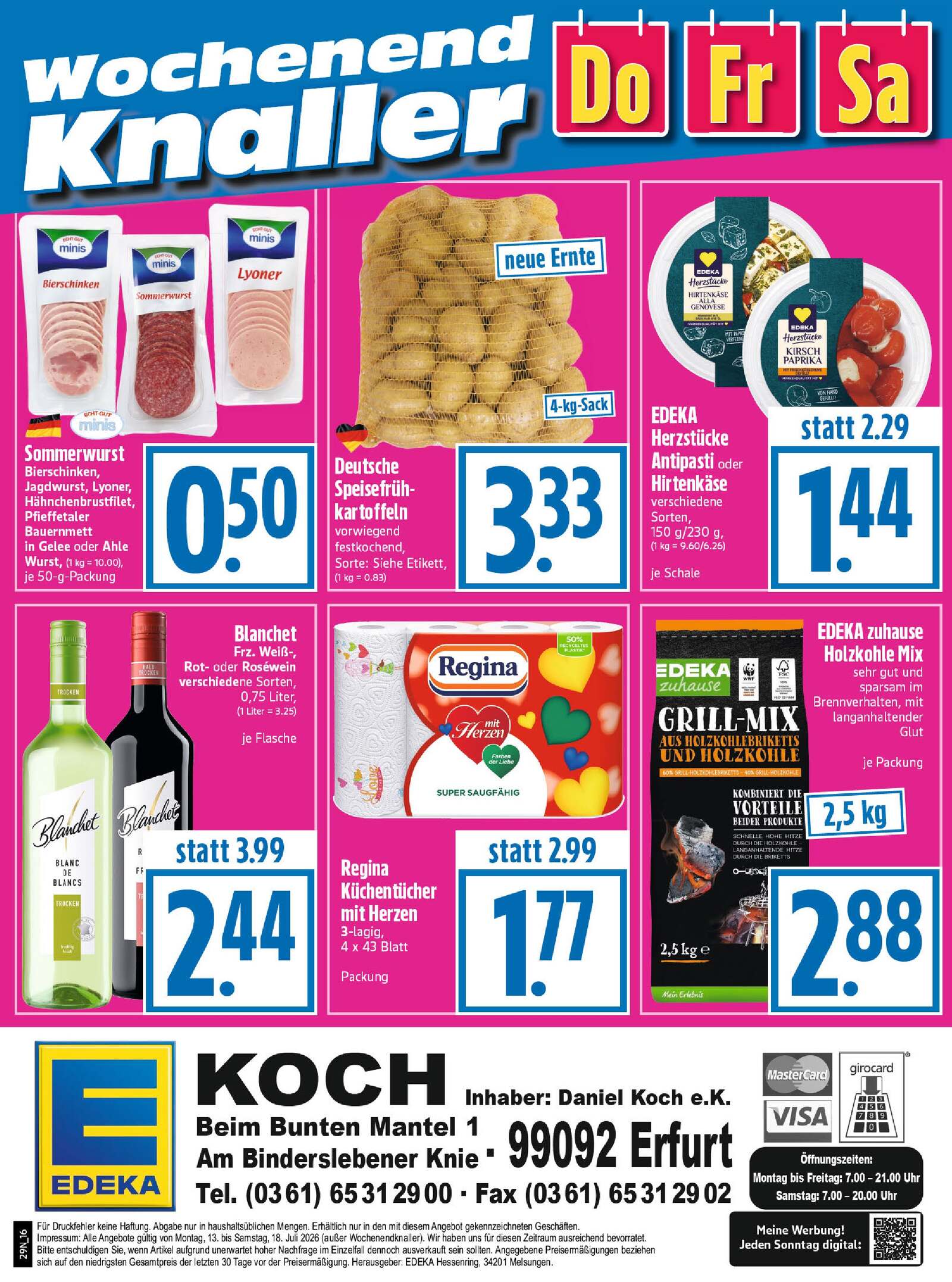 Edeka Prospekt ab Montag - Thüringen Seite 16