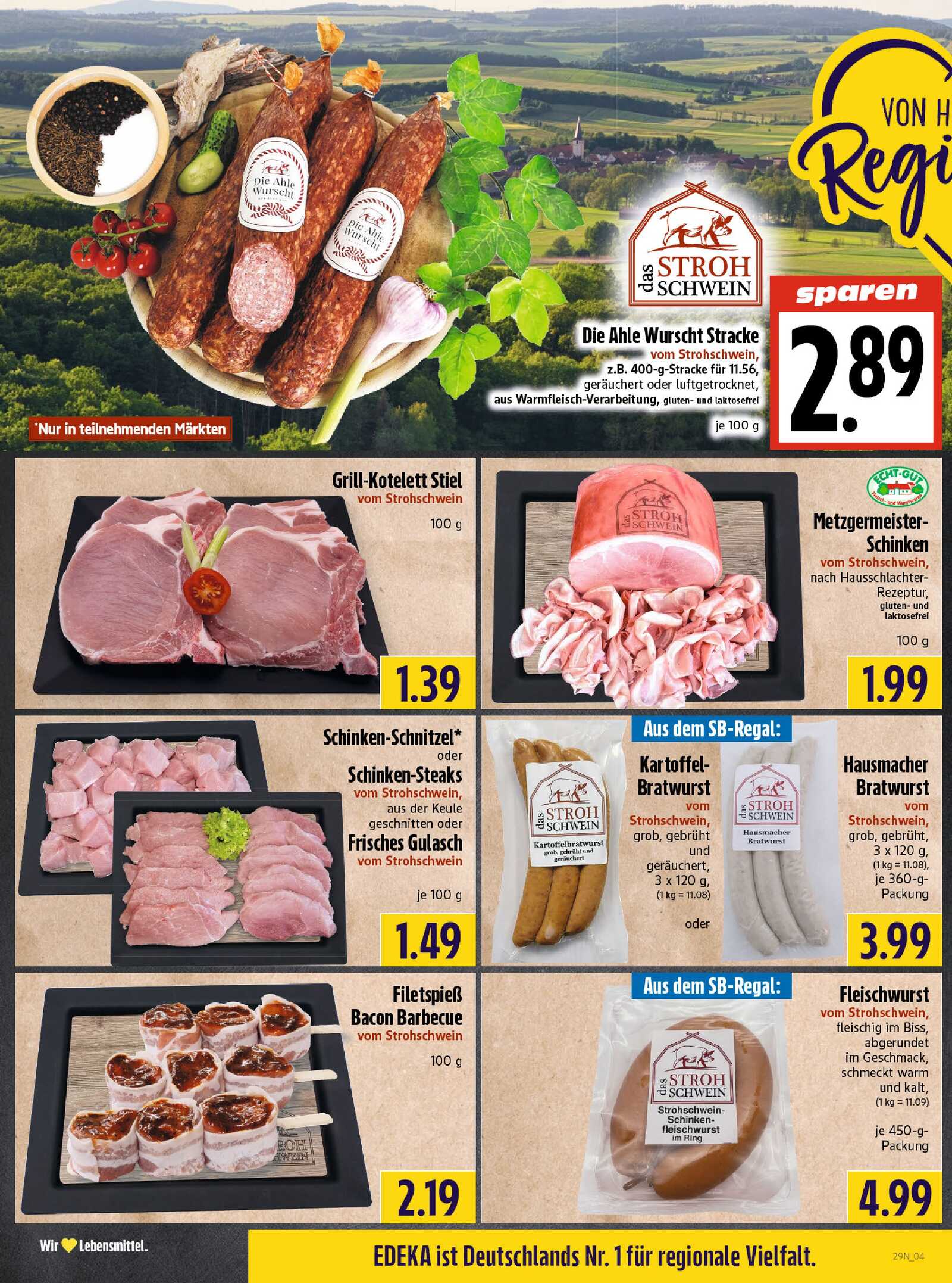 Edeka Prospekt ab Montag - Thüringen Seite 4