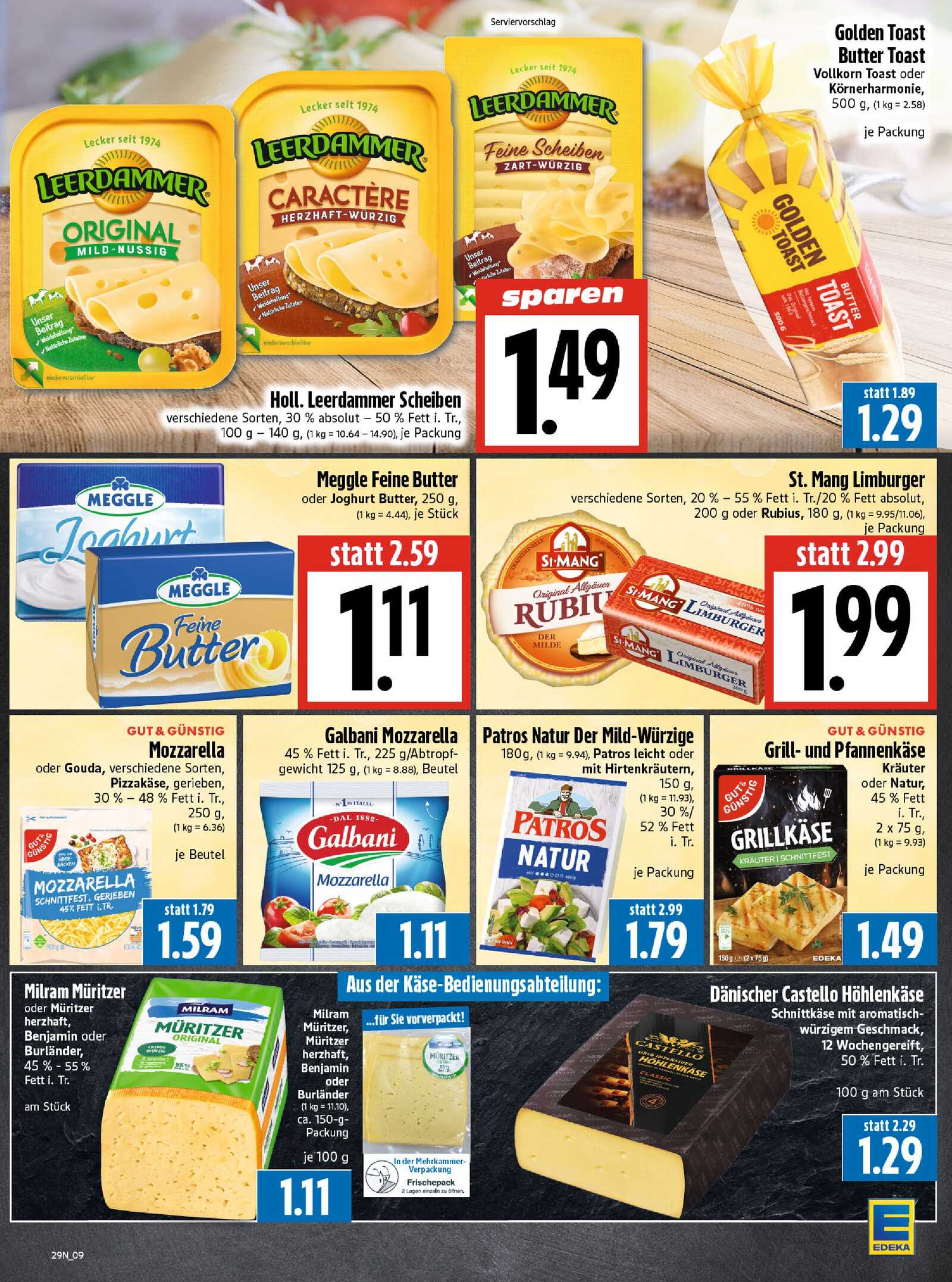 Edeka Prospekt ab Montag - Thüringen Seite 9